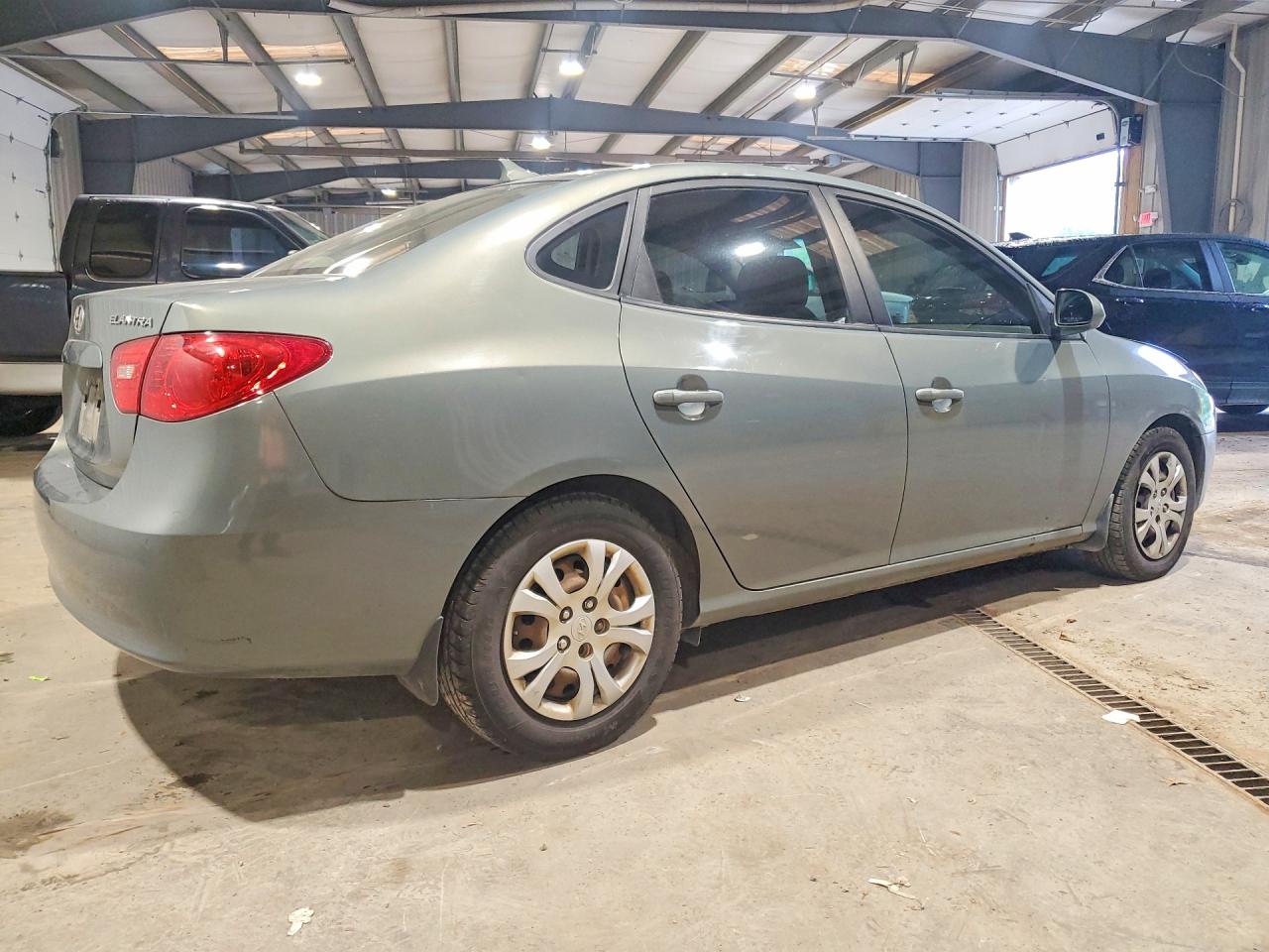 2009 Hyundai Elantra Gls Gray vin: KMHDU46D49U753040