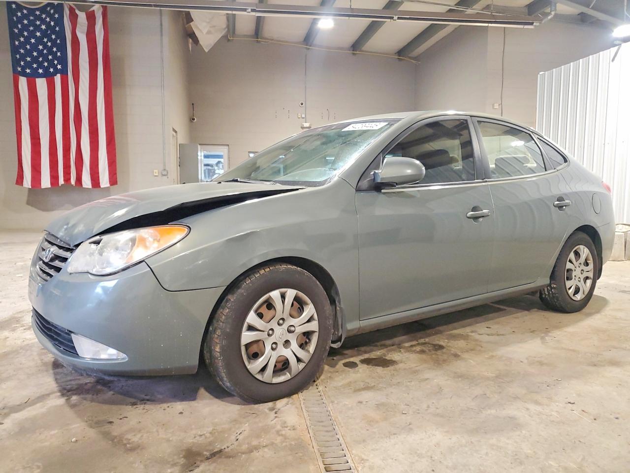 2009 Hyundai Elantra Gls Gray vin: KMHDU46D49U753040