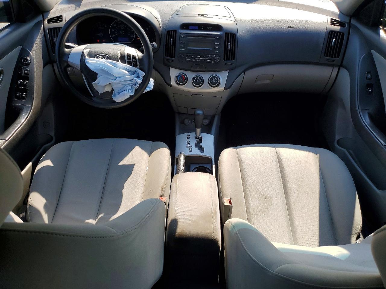 2009 Hyundai Elantra Gls Black vin: KMHDU46D49U796289