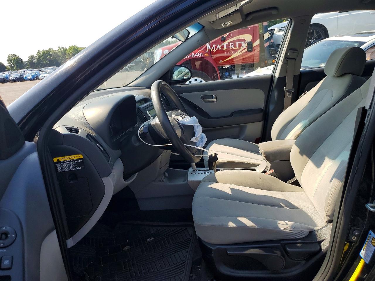 2009 Hyundai Elantra Gls Black vin: KMHDU46D49U796289