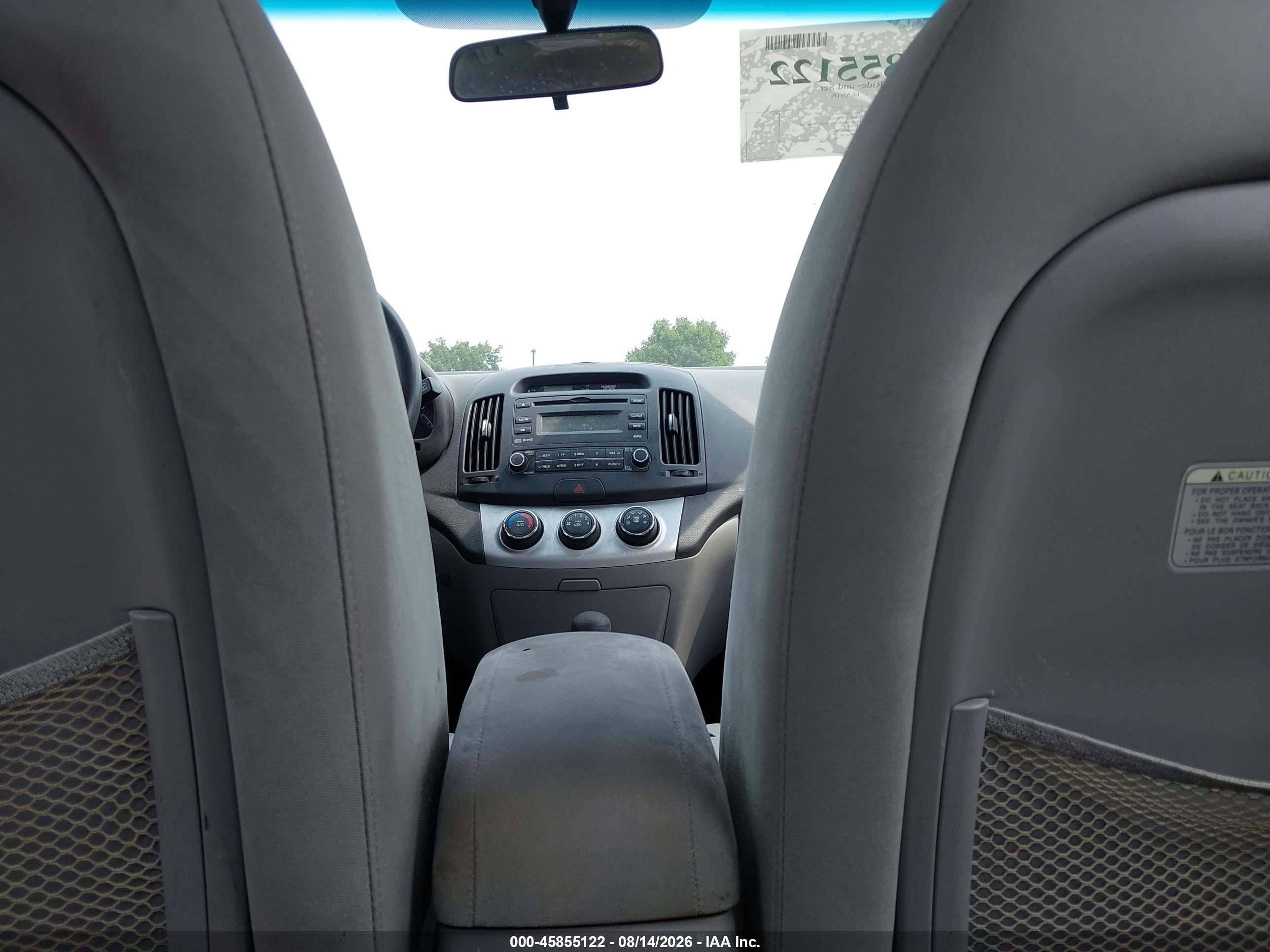 2009 Hyundai Elantra Gls Silver vin: KMHDU46D49U812846