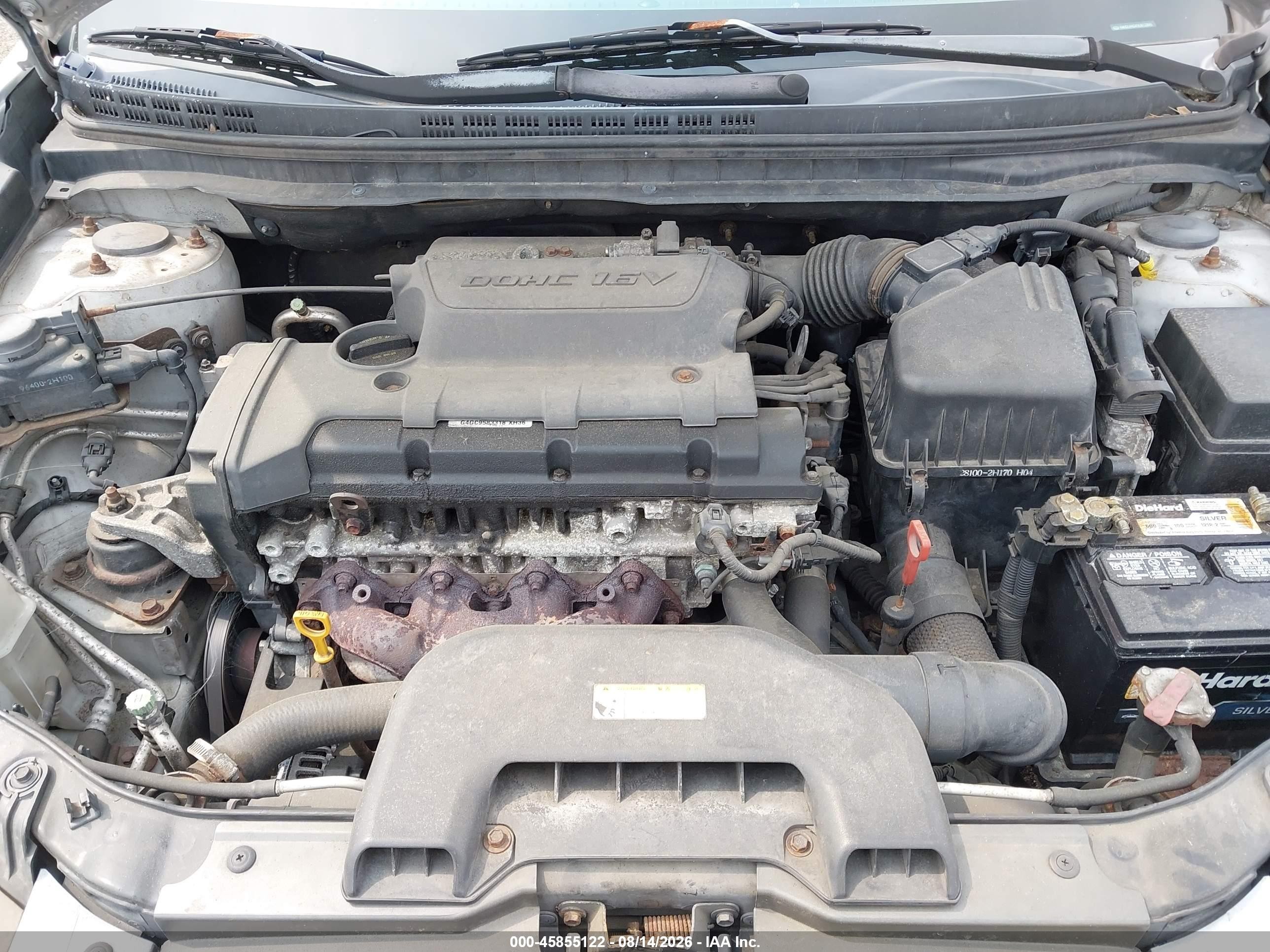 2009 Hyundai Elantra Gls Silver vin: KMHDU46D49U812846