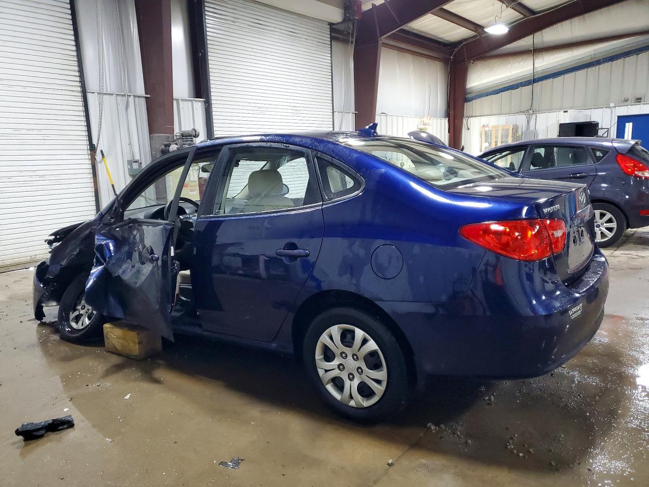 2009 Hyundai Elantra Gls Blue vin: KMHDU46D49U814306
