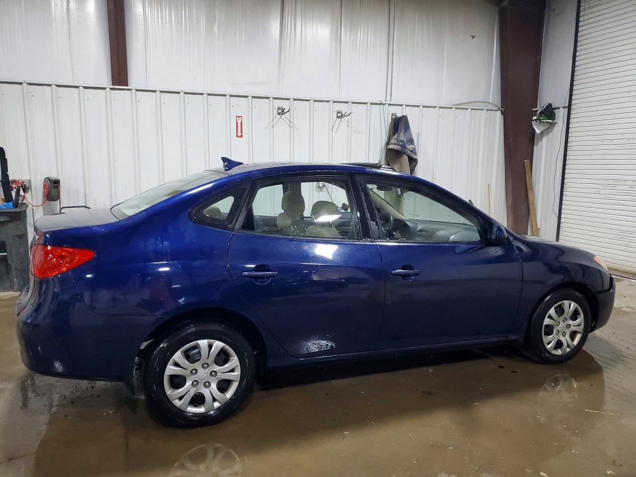 2009 Hyundai Elantra Gls Blue vin: KMHDU46D49U814306