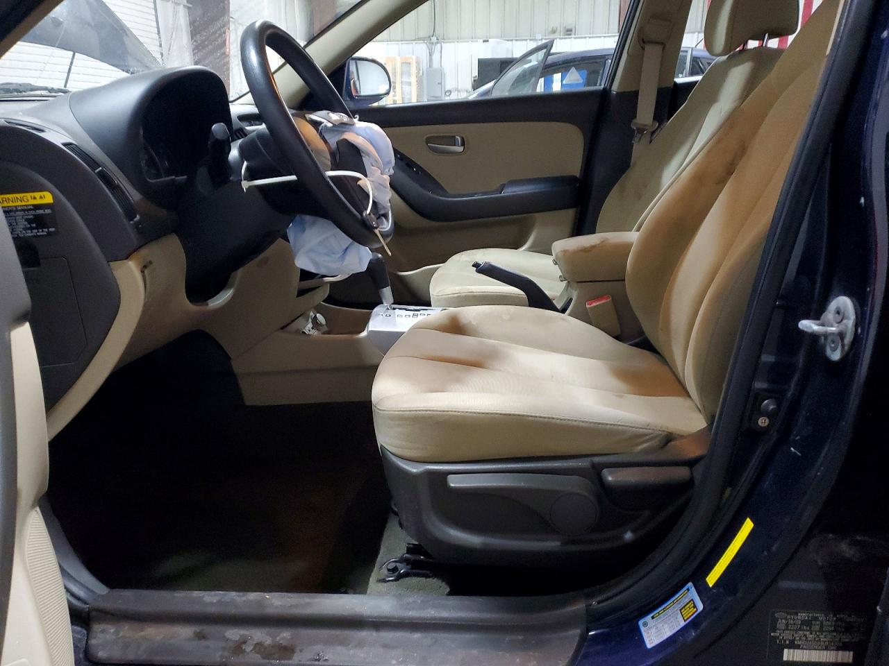2009 Hyundai Elantra Gls Blue vin: KMHDU46D49U814306
