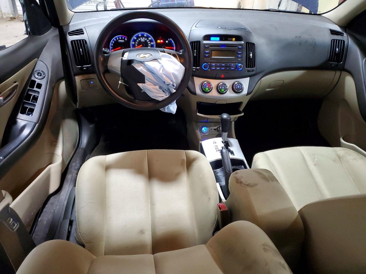 2009 Hyundai Elantra Gls Blue vin: KMHDU46D49U814306