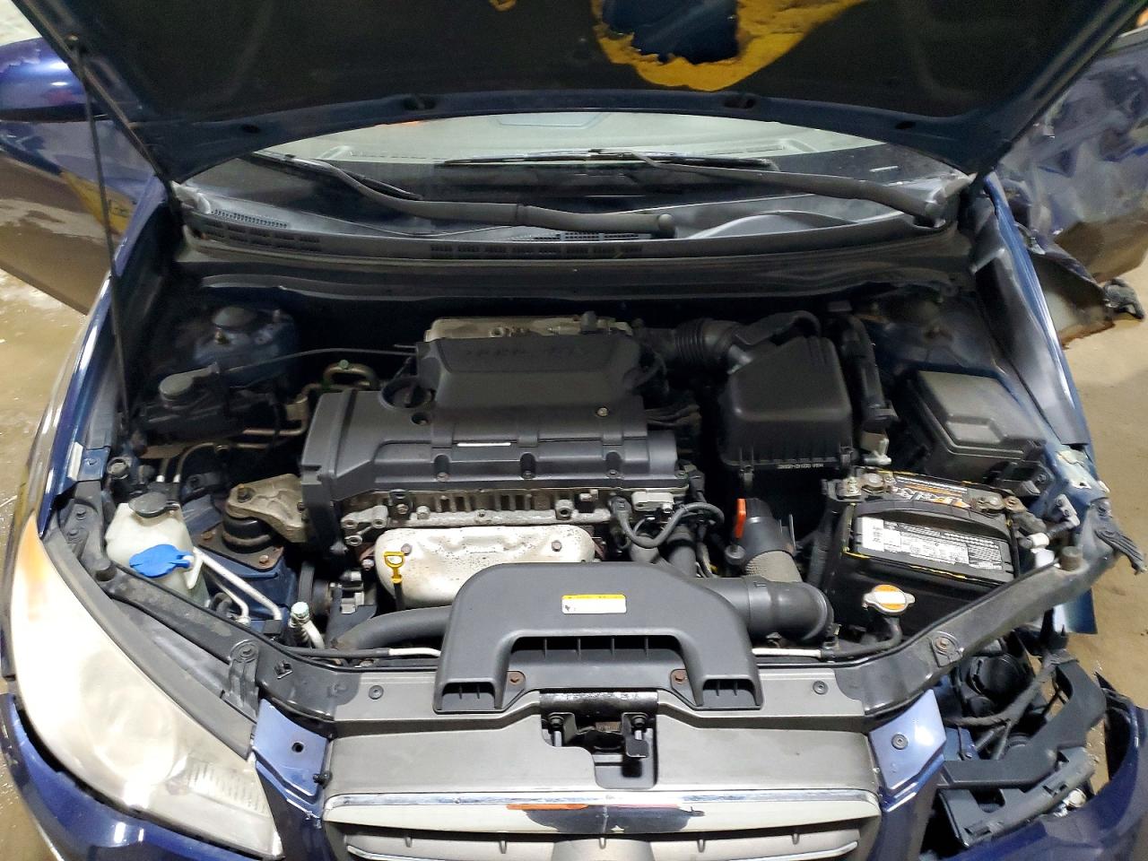 2009 Hyundai Elantra Gls Blue vin: KMHDU46D49U814306