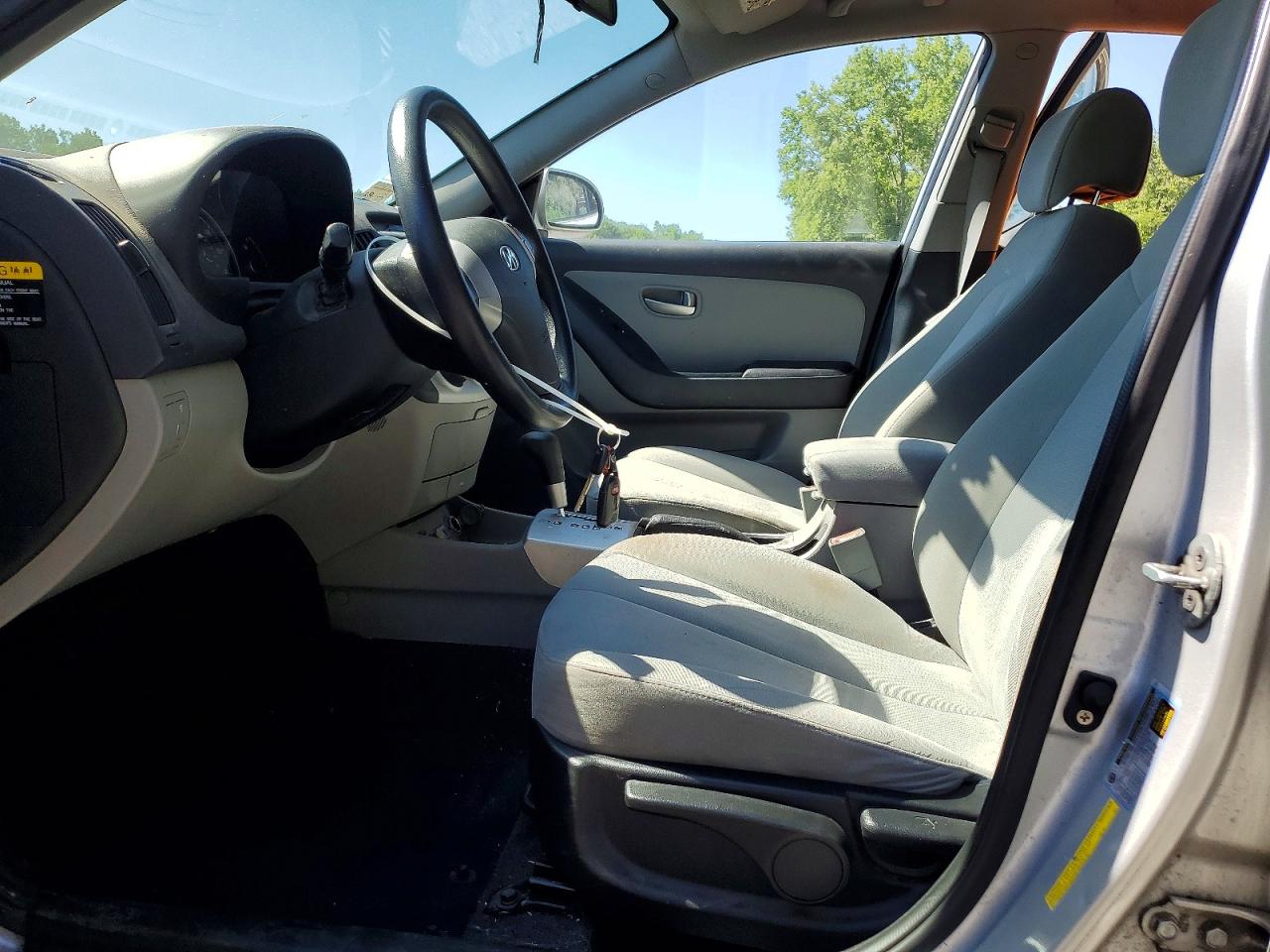 2009 Hyundai Elantra Gls Silver vin: KMHDU46D49U815519