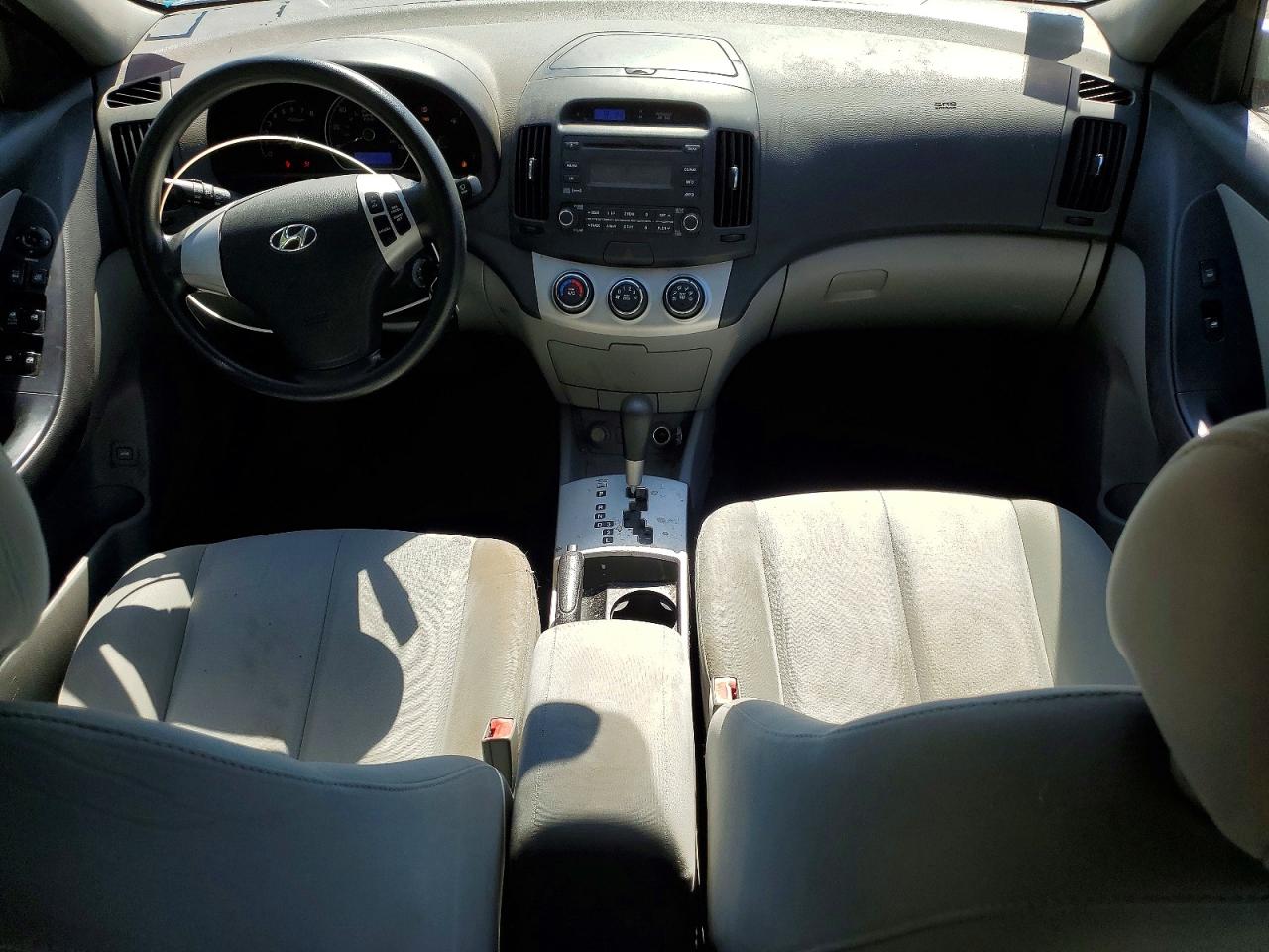 2009 Hyundai Elantra Gls Silver vin: KMHDU46D49U815519