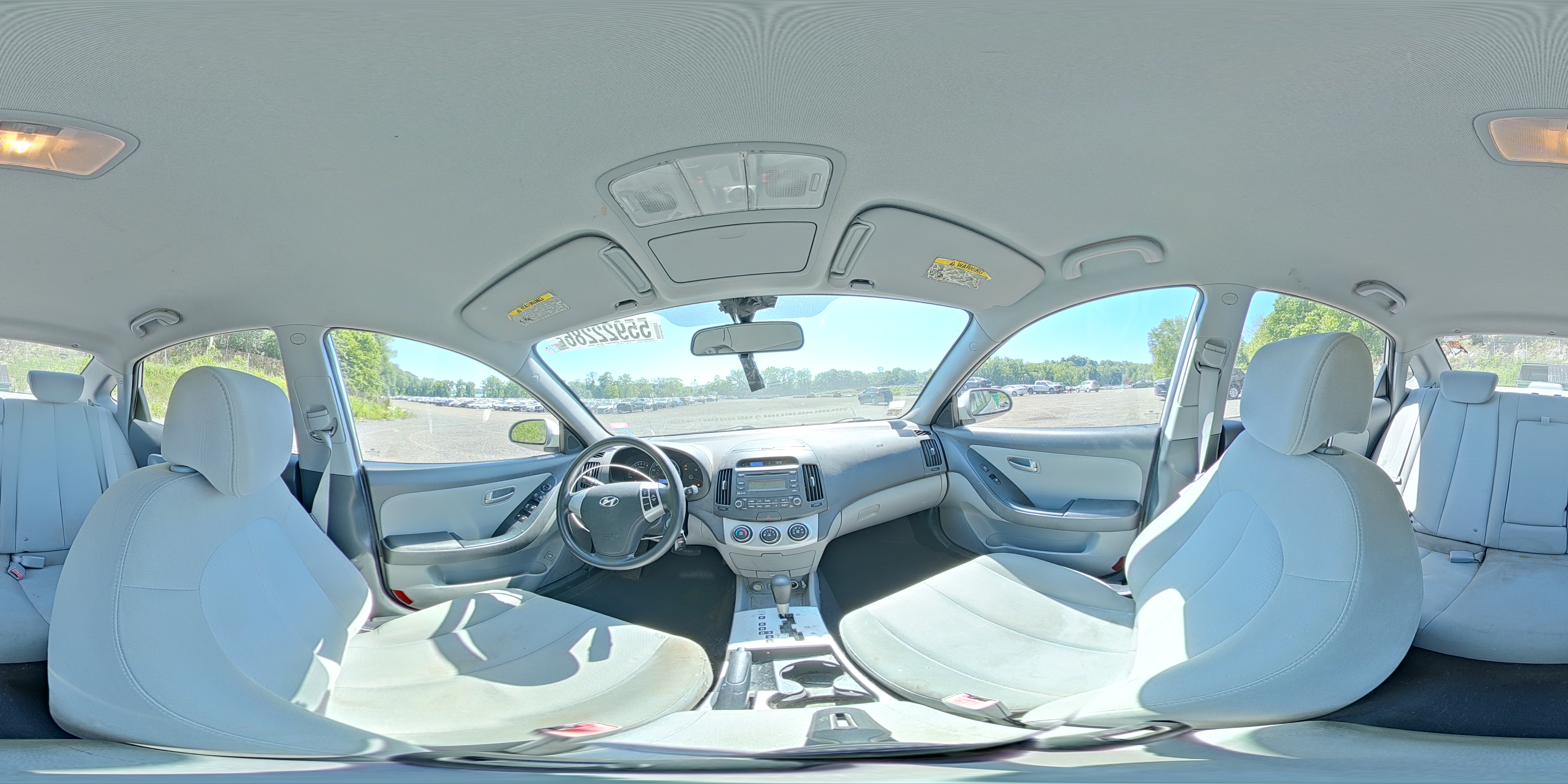 2009 Hyundai Elantra Gls Silver vin: KMHDU46D49U815519