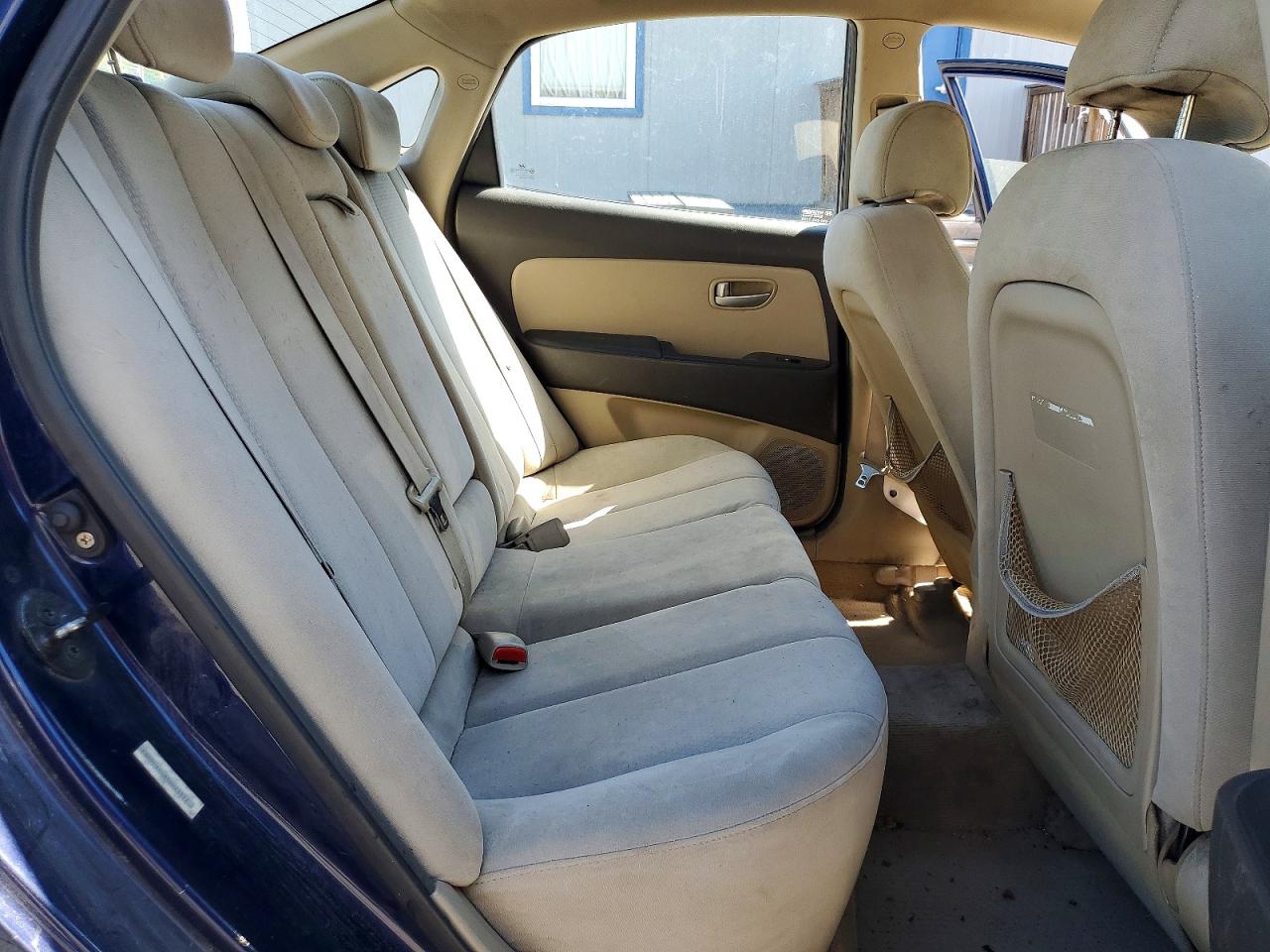 2007 Hyundai Elantra Gls Blue vin: KMHDU46D57U023571