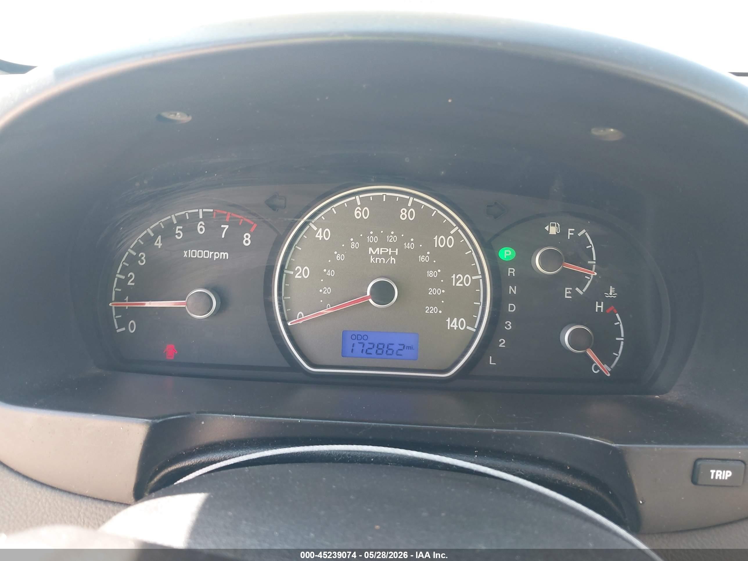 2007 Hyundai Elantra Gls/limited/se Burgundy vin: KMHDU46D57U053024