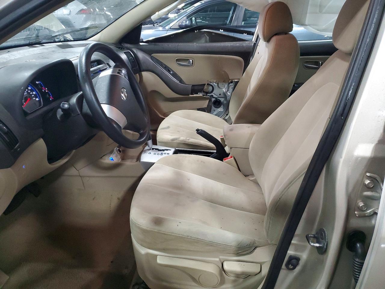 2007 Hyundai Elantra Gls Tan vin: KMHDU46D57U106742
