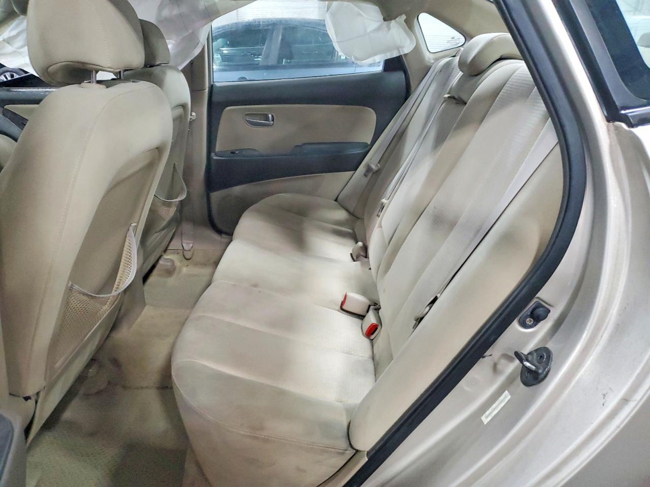 2007 Hyundai Elantra Gls Tan vin: KMHDU46D57U106742