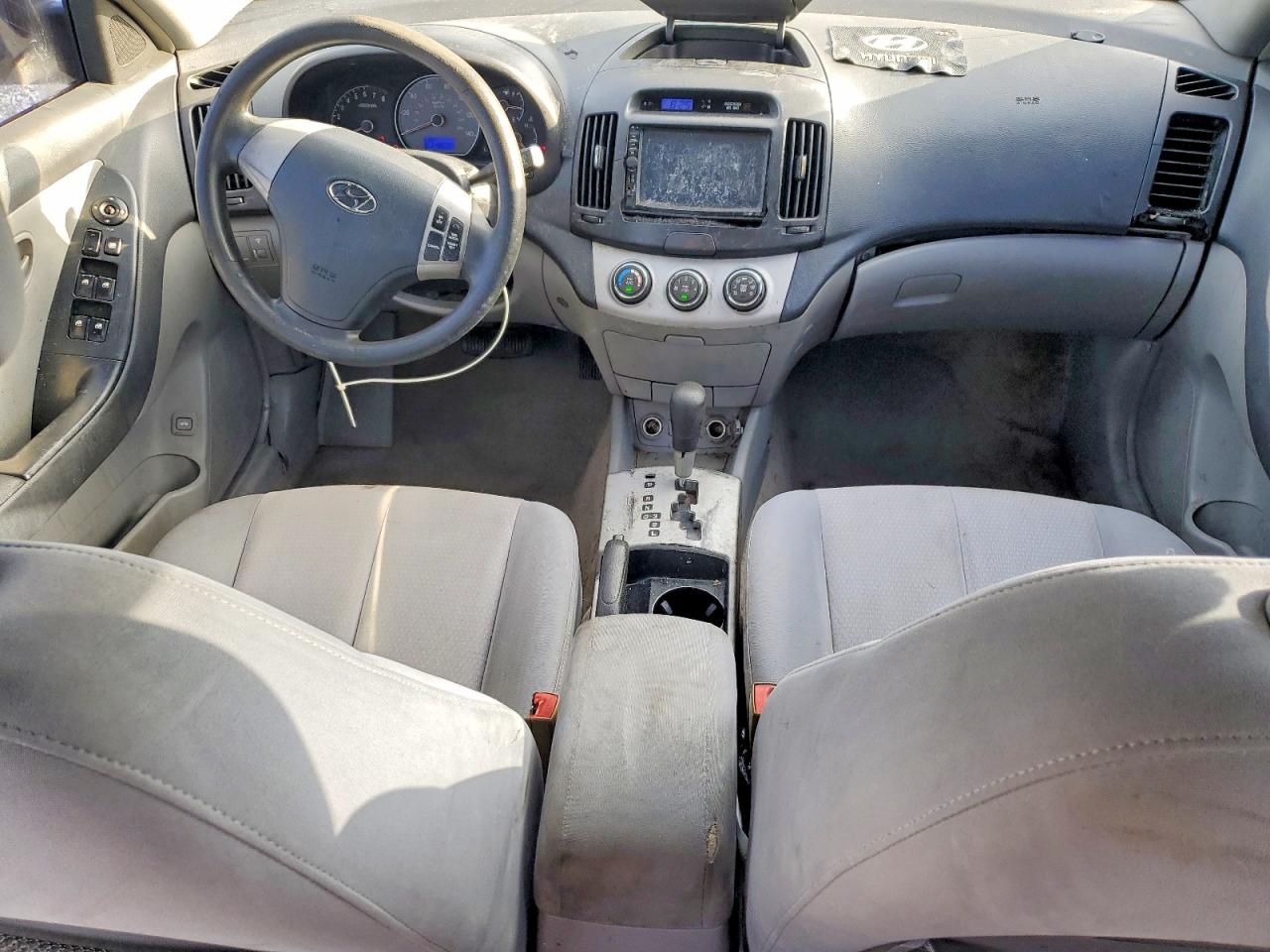 2007 Hyundai Elantra Gls Black vin: KMHDU46D57U109947