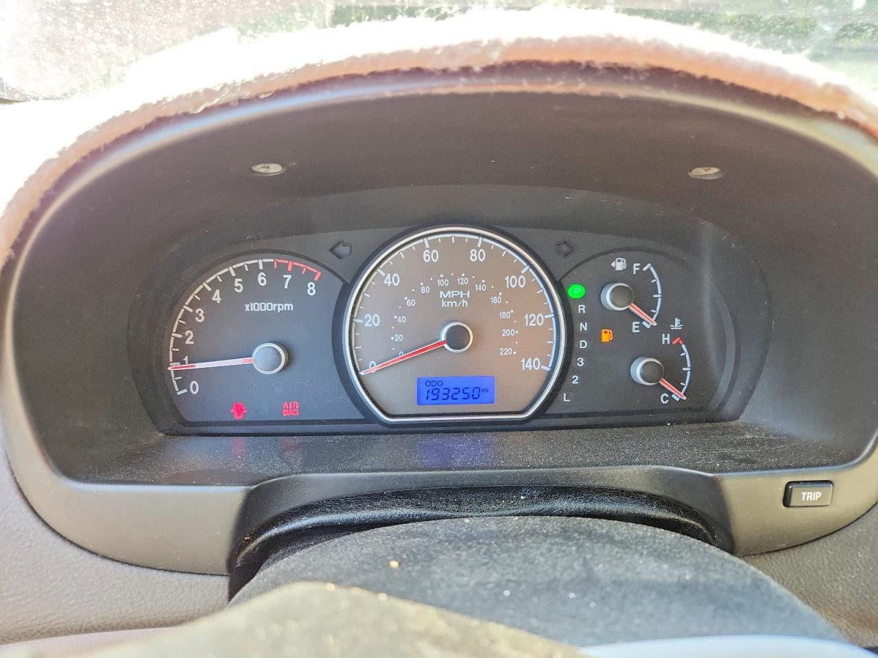 2007 Hyundai Elantra Gls Red vin: KMHDU46D57U124559