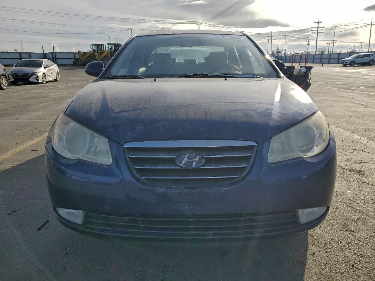 2007 Hyundai Elantra Gls Синий vin: KMHDU46D57U131625