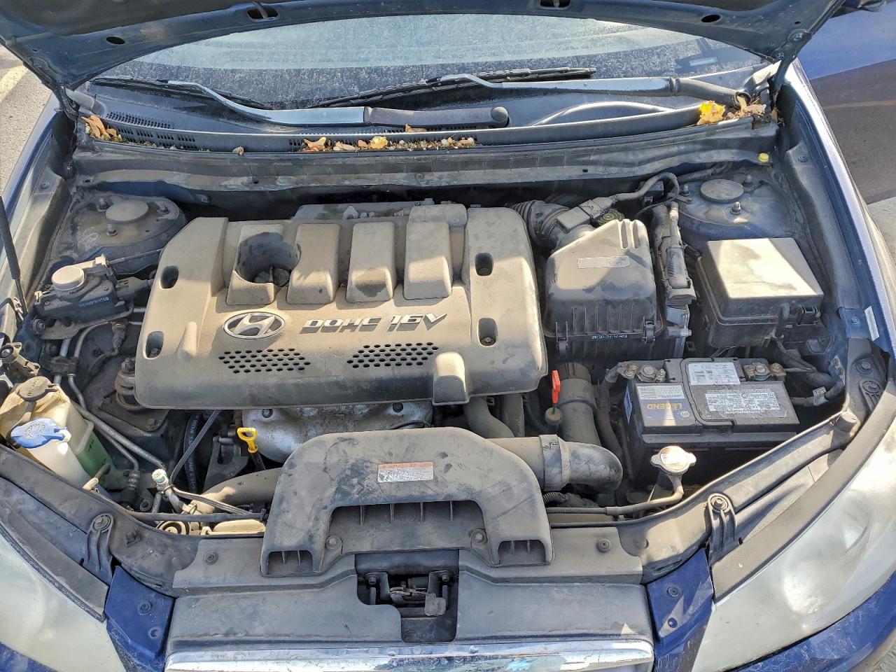 2007 Hyundai Elantra Gls Синий vin: KMHDU46D57U131625