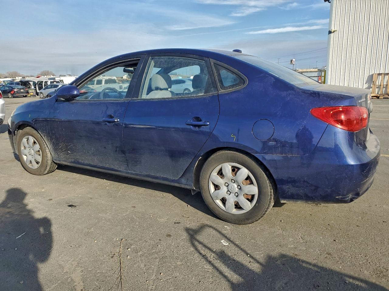 2007 Hyundai Elantra Gls Синий vin: KMHDU46D57U131625