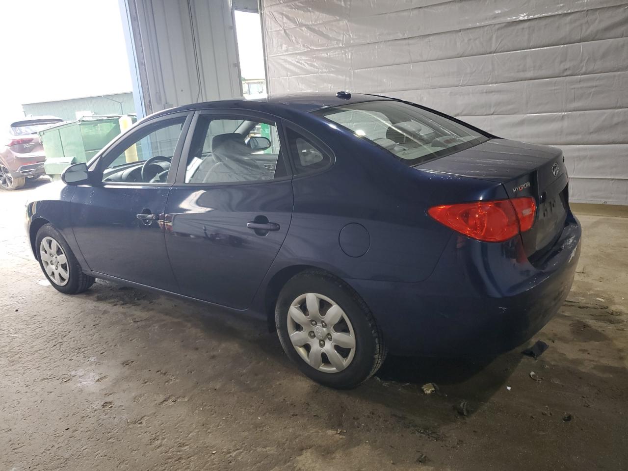 2007 Hyundai Elantra Gls Синий vin: KMHDU46D57U205528