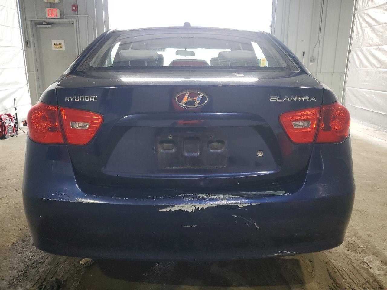 2007 Hyundai Elantra Gls Синий vin: KMHDU46D57U205528