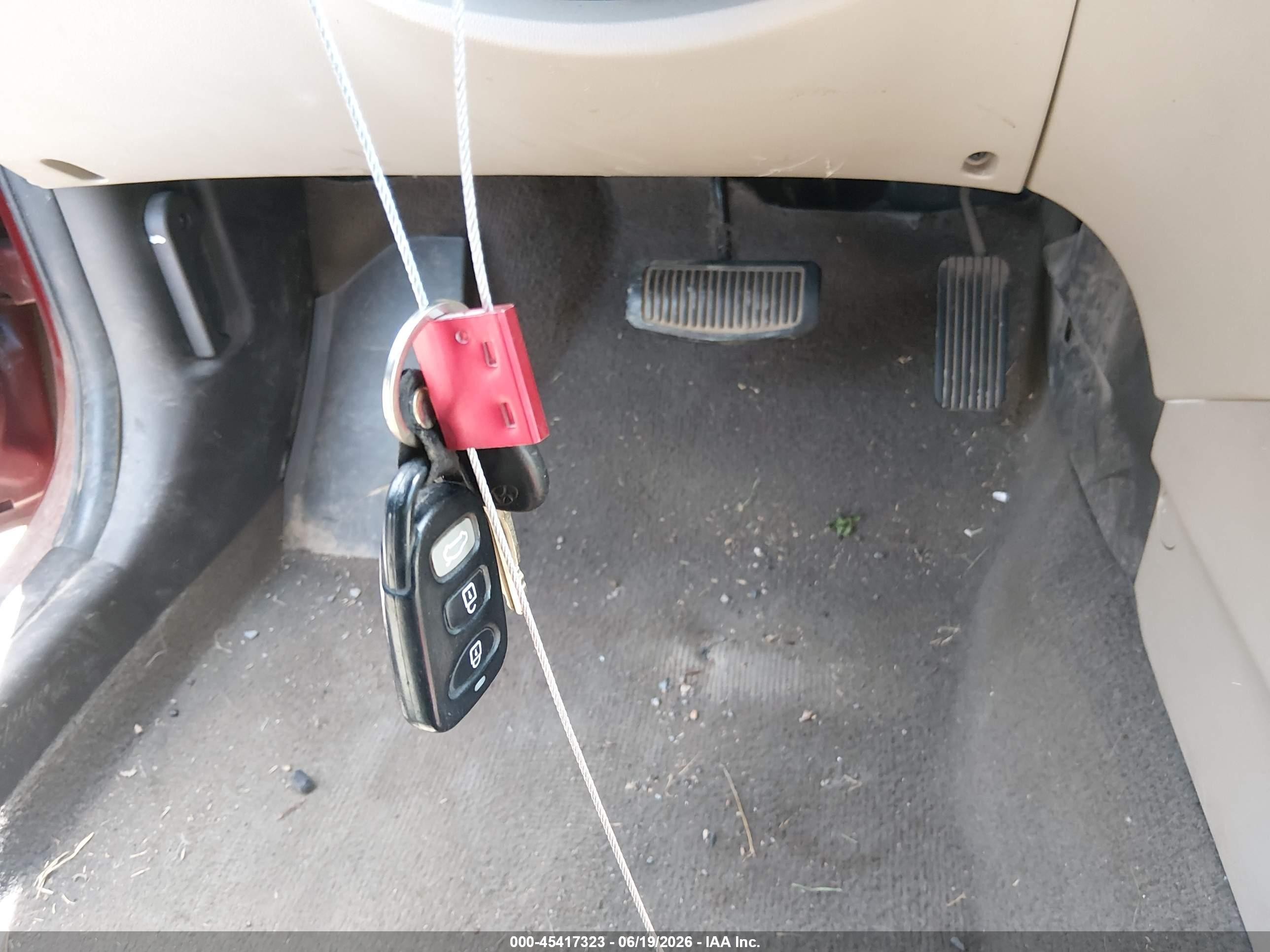 2008 Hyundai Elantra Gls/se Red vin: KMHDU46D58U357584