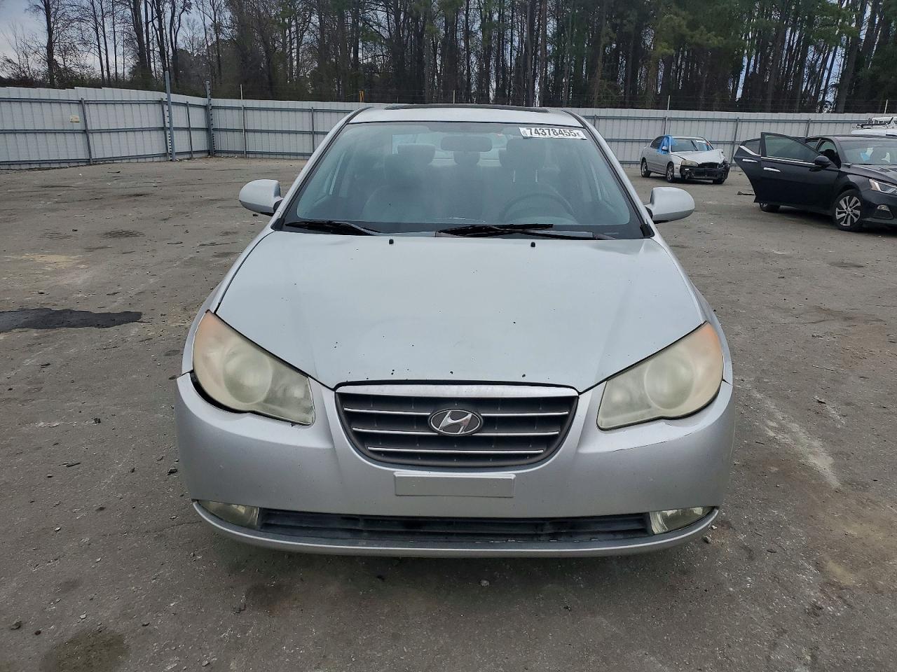 2008 Hyundai Elantra Gls Серебряный vin: KMHDU46D58U430954