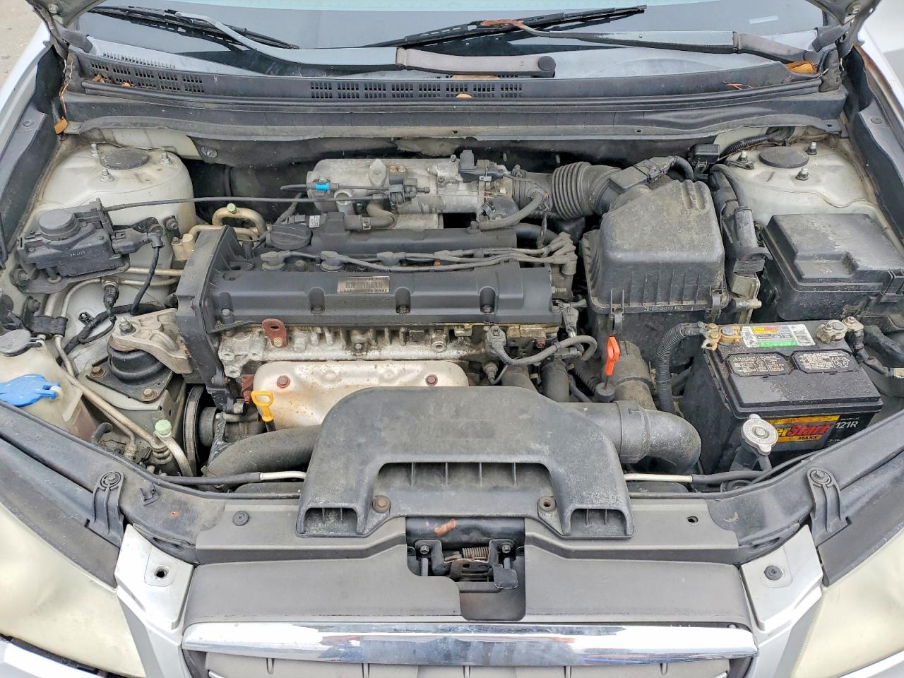 2008 Hyundai Elantra Gls Серебряный vin: KMHDU46D58U430954