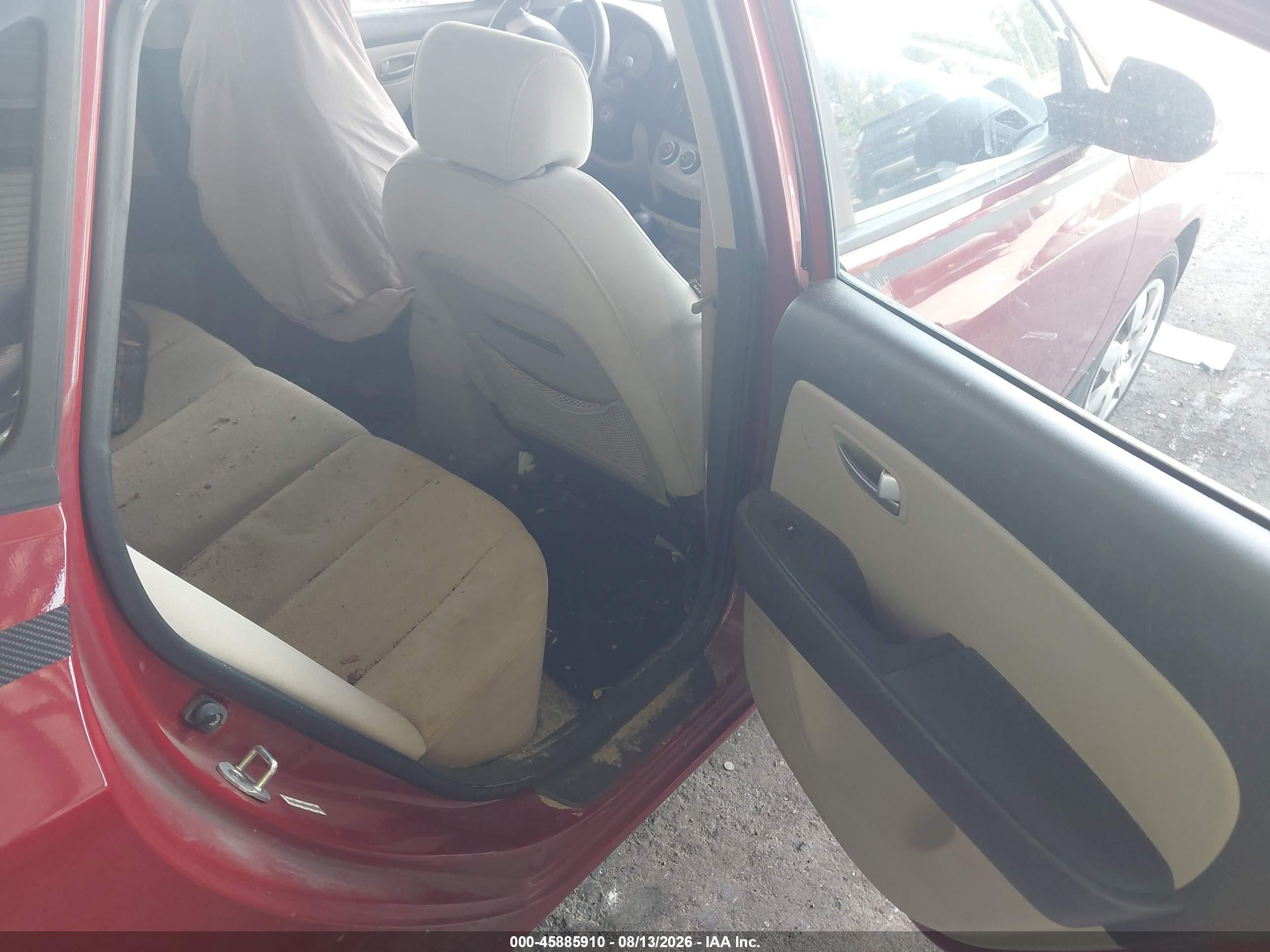 2008 Hyundai Elantra Gls/se Red vin: KMHDU46D58U584659