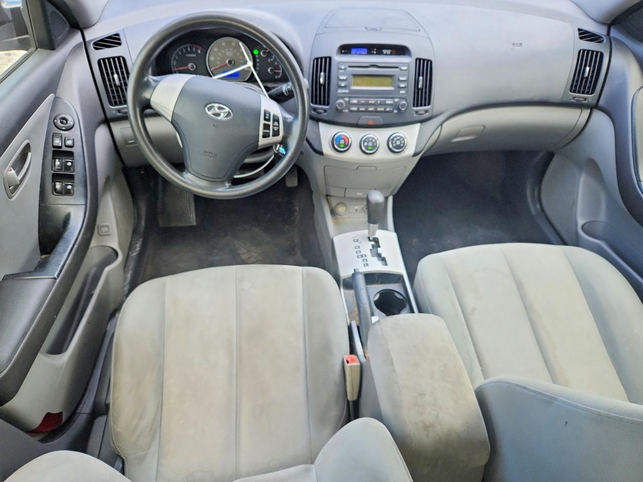 2009 Hyundai Elantra Gls Черный vin: KMHDU46D59U599745