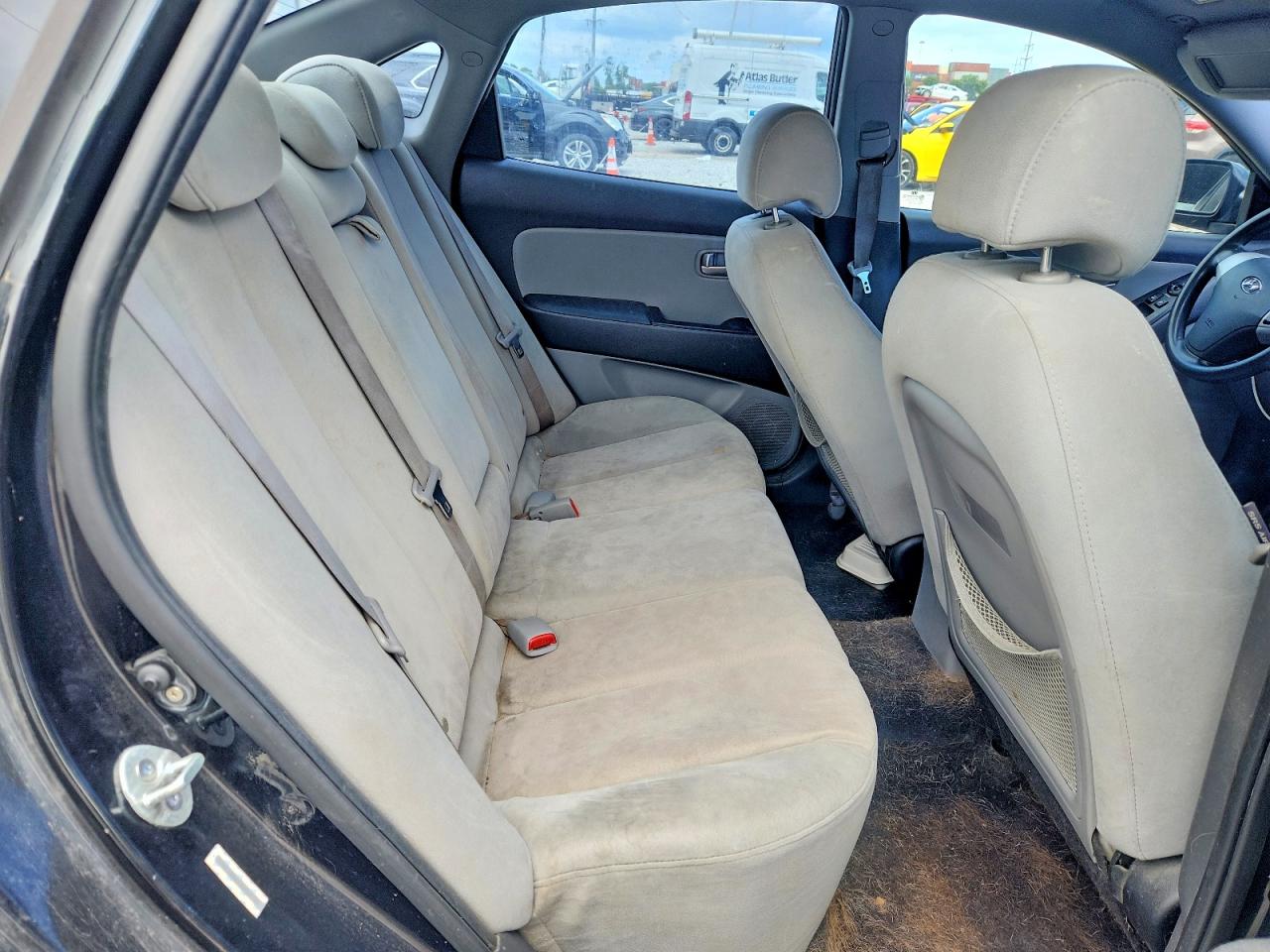 2009 Hyundai Elantra Gls Черный vin: KMHDU46D59U599745