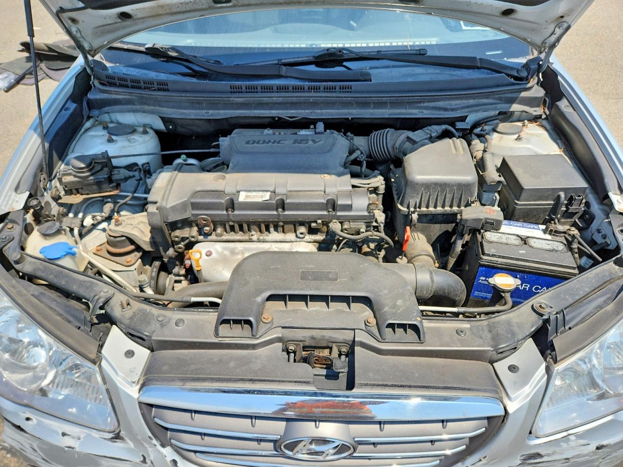 2009 Hyun Elantra Silver vin: KMHDU46D59U650015