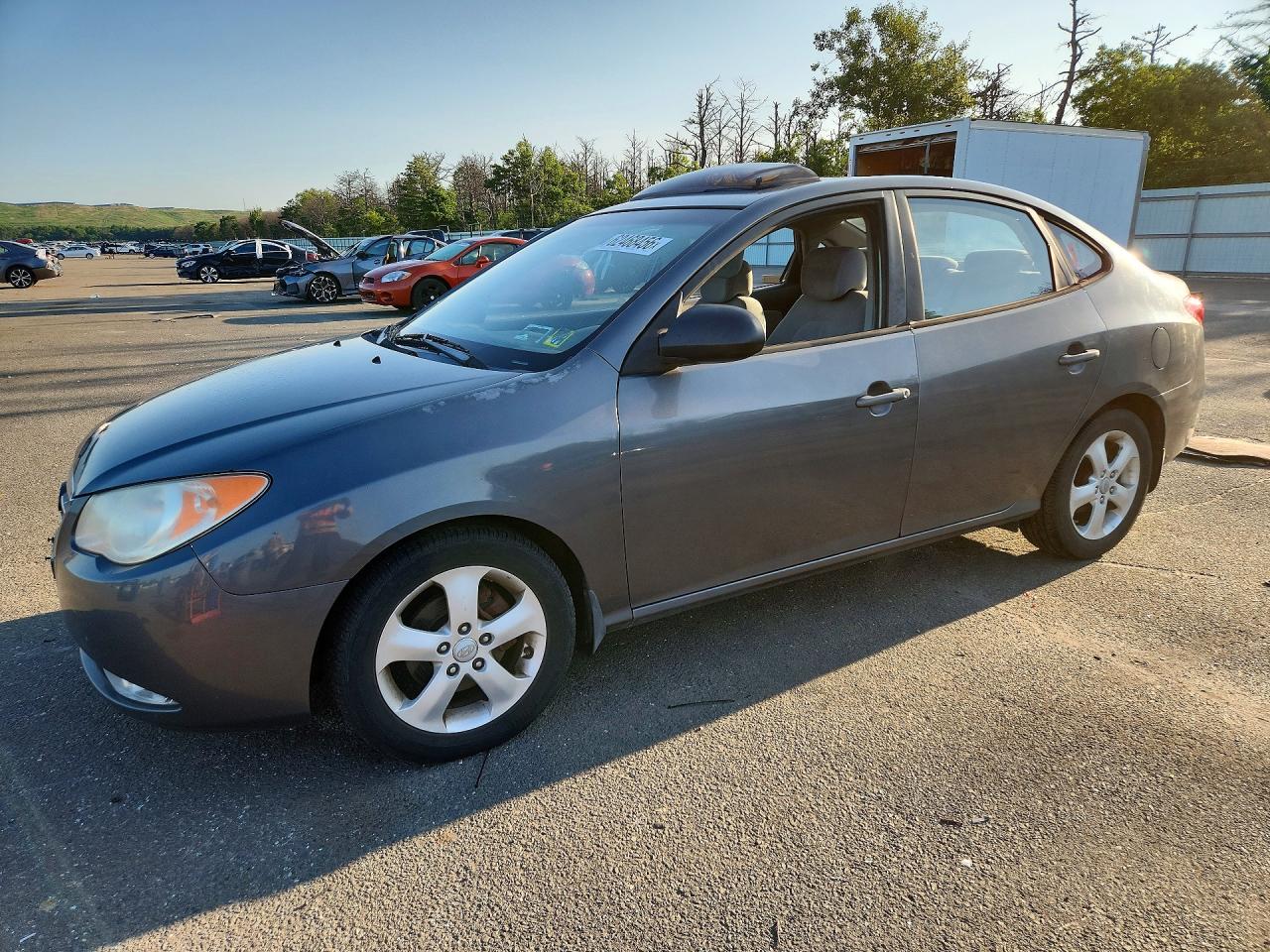 2009 Hyundai Elantra Se Gray vin: KMHDU46D59U655778