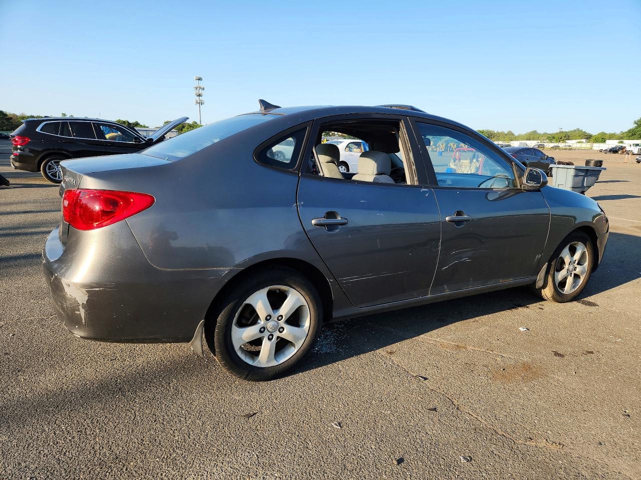 2009 Hyundai Elantra Se Gray vin: KMHDU46D59U655778