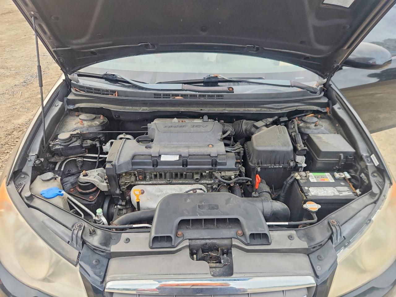 2009 Hyundai Elantra Gls Черный vin: KMHDU46D59U668904