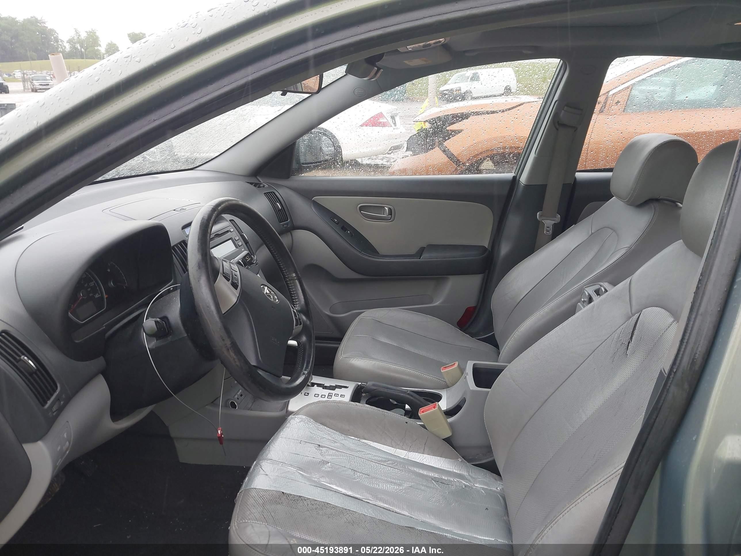2009 Hyundai Elantra Se Gray vin: KMHDU46D59U679157
