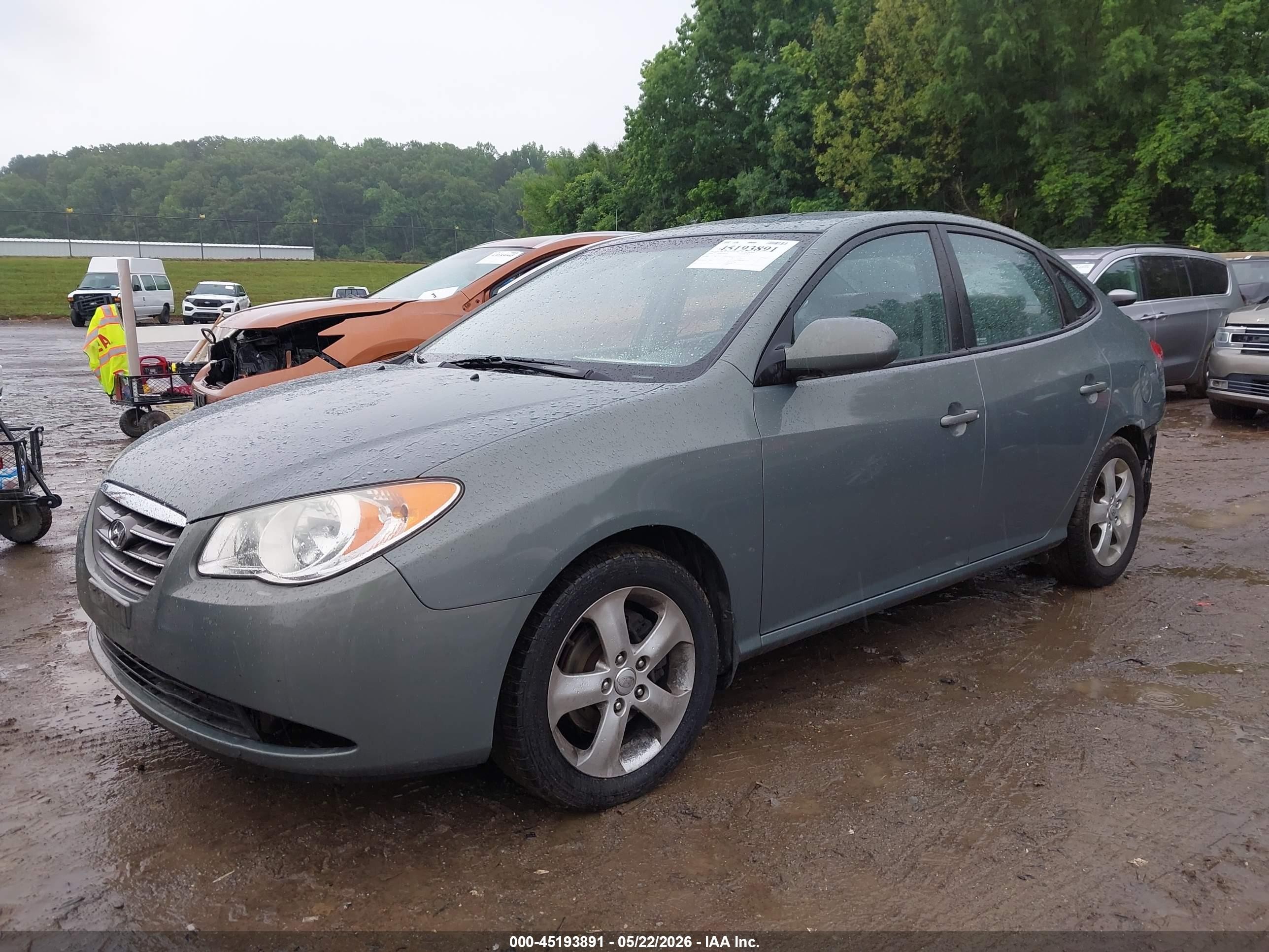 2009 Hyundai Elantra Se Gray vin: KMHDU46D59U679157
