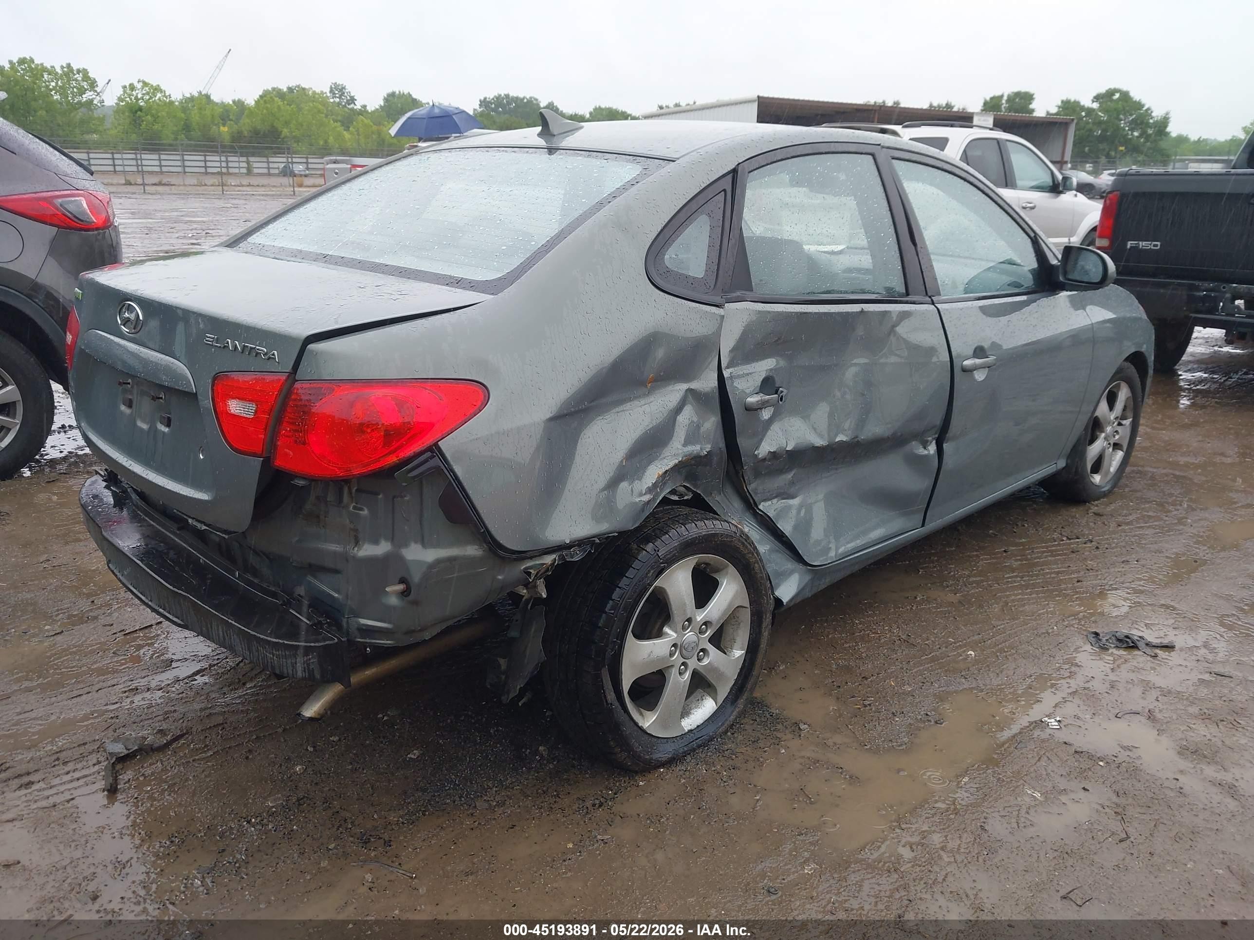 2009 Hyundai Elantra Se Gray vin: KMHDU46D59U679157