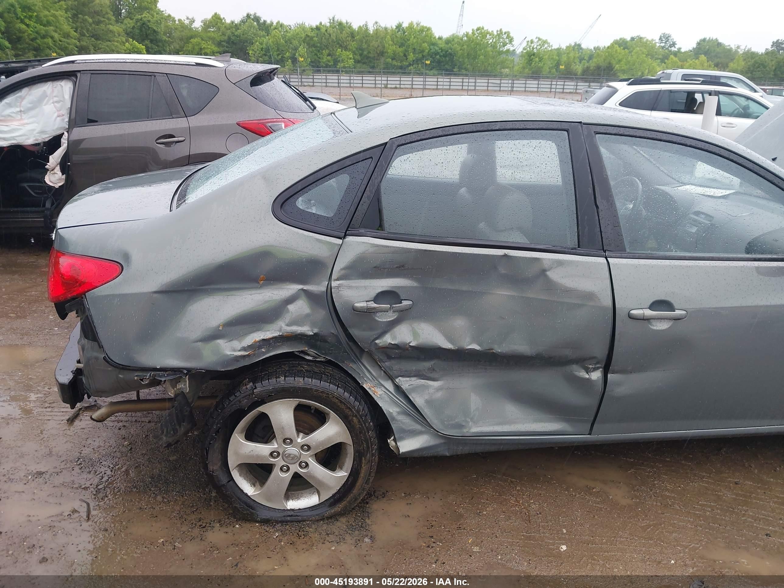 2009 Hyundai Elantra Se Gray vin: KMHDU46D59U679157