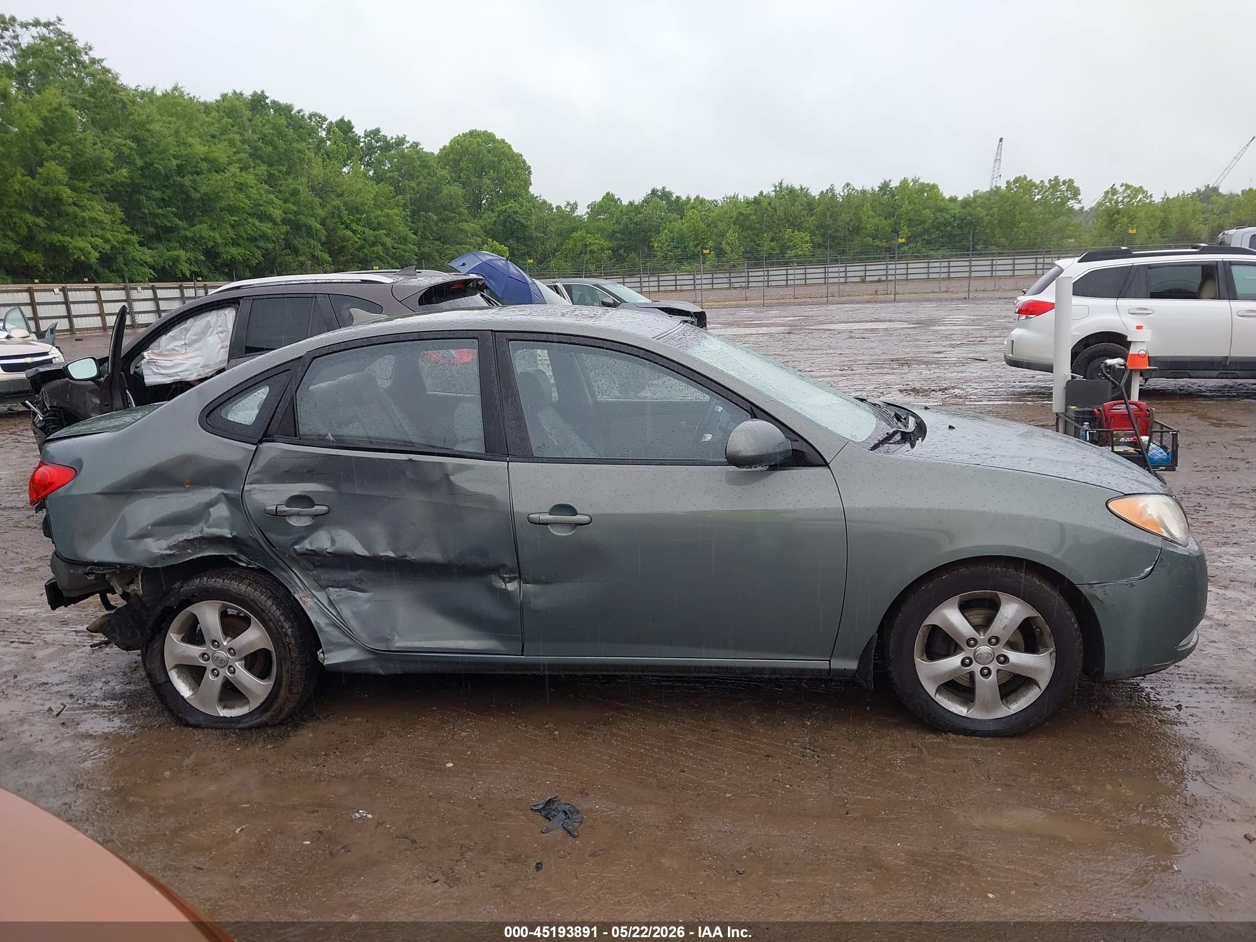 2009 Hyundai Elantra Se Gray vin: KMHDU46D59U679157