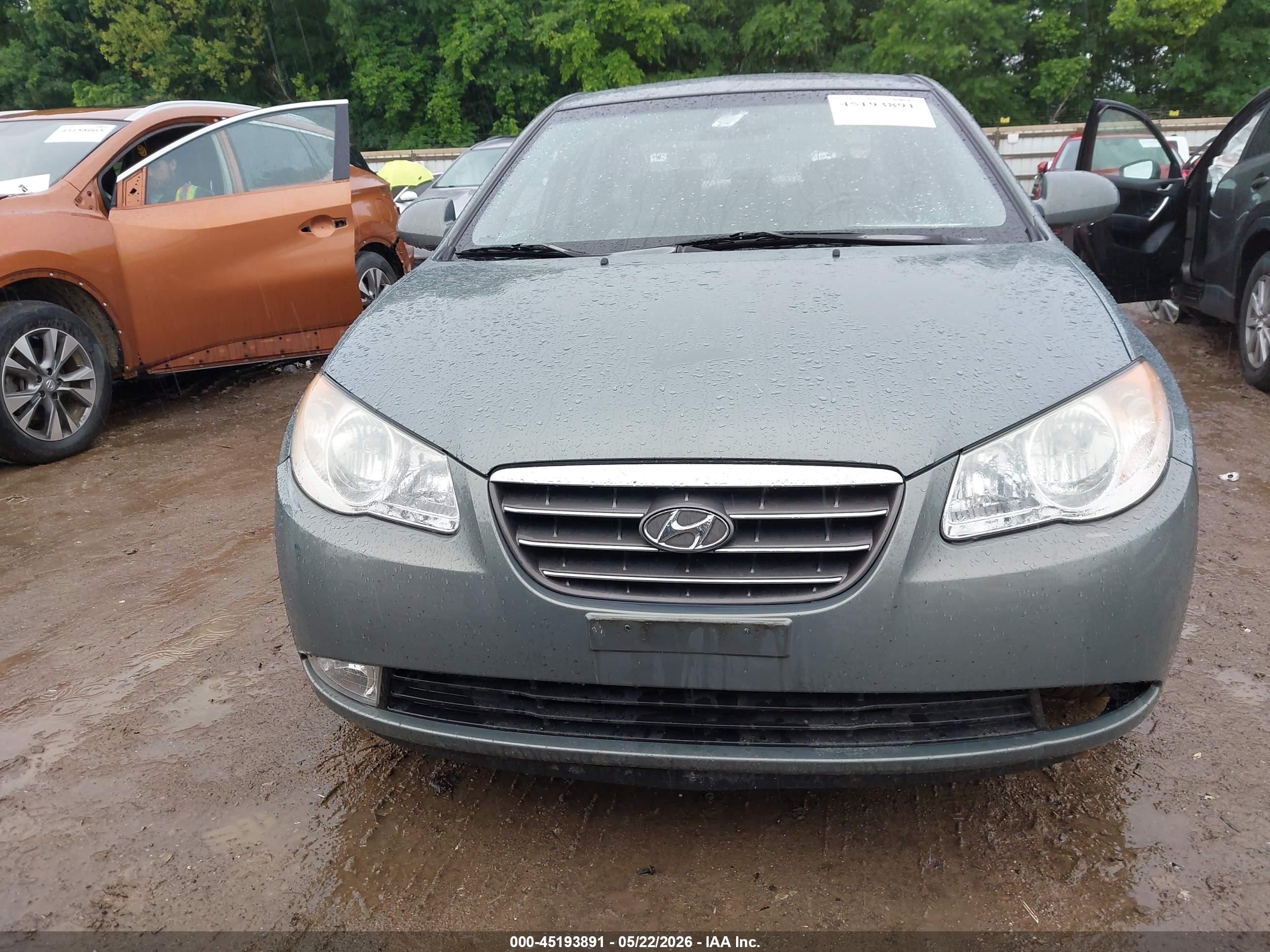 2009 Hyundai Elantra Se Gray vin: KMHDU46D59U679157