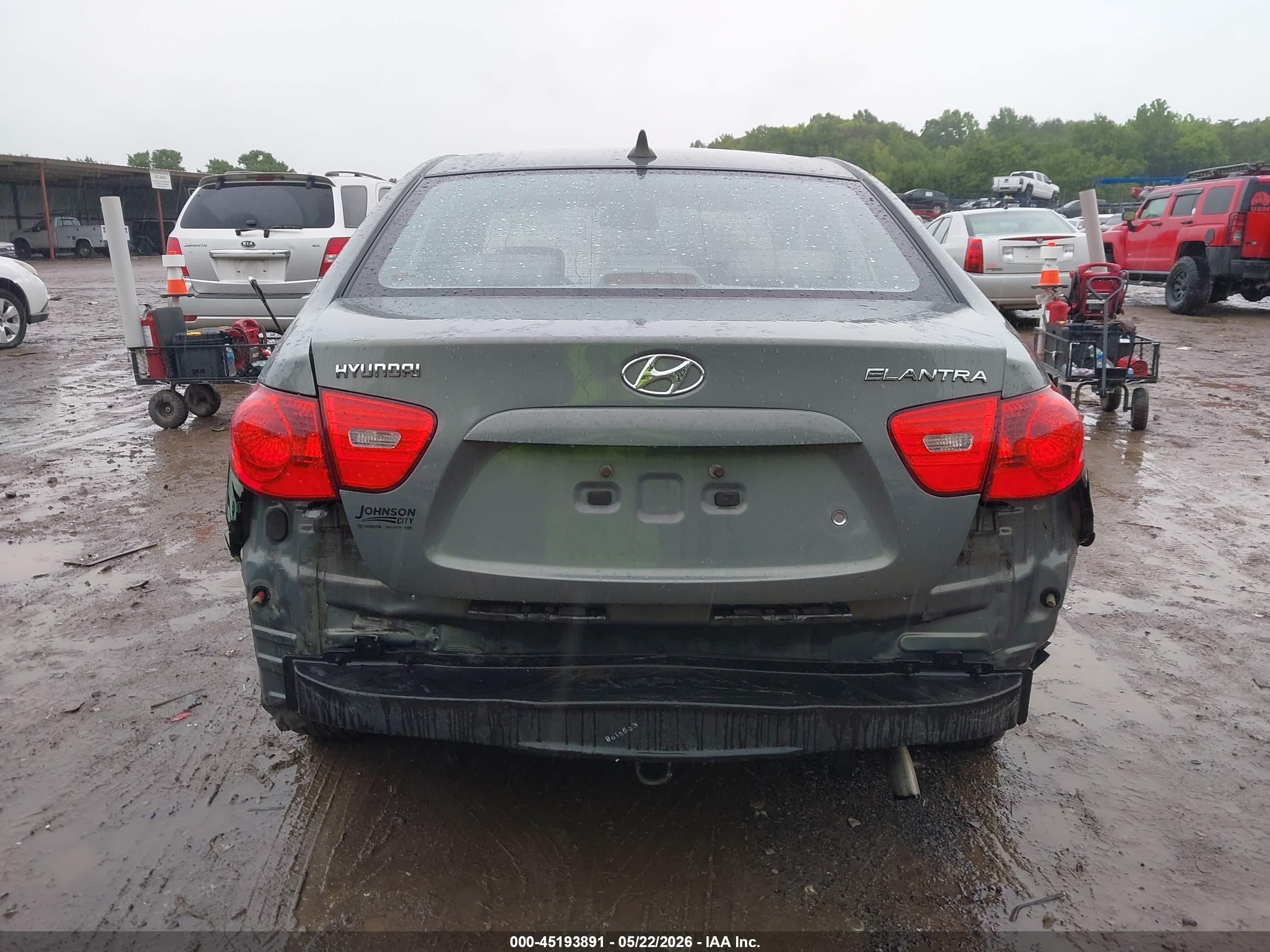 2009 Hyundai Elantra Se Gray vin: KMHDU46D59U679157