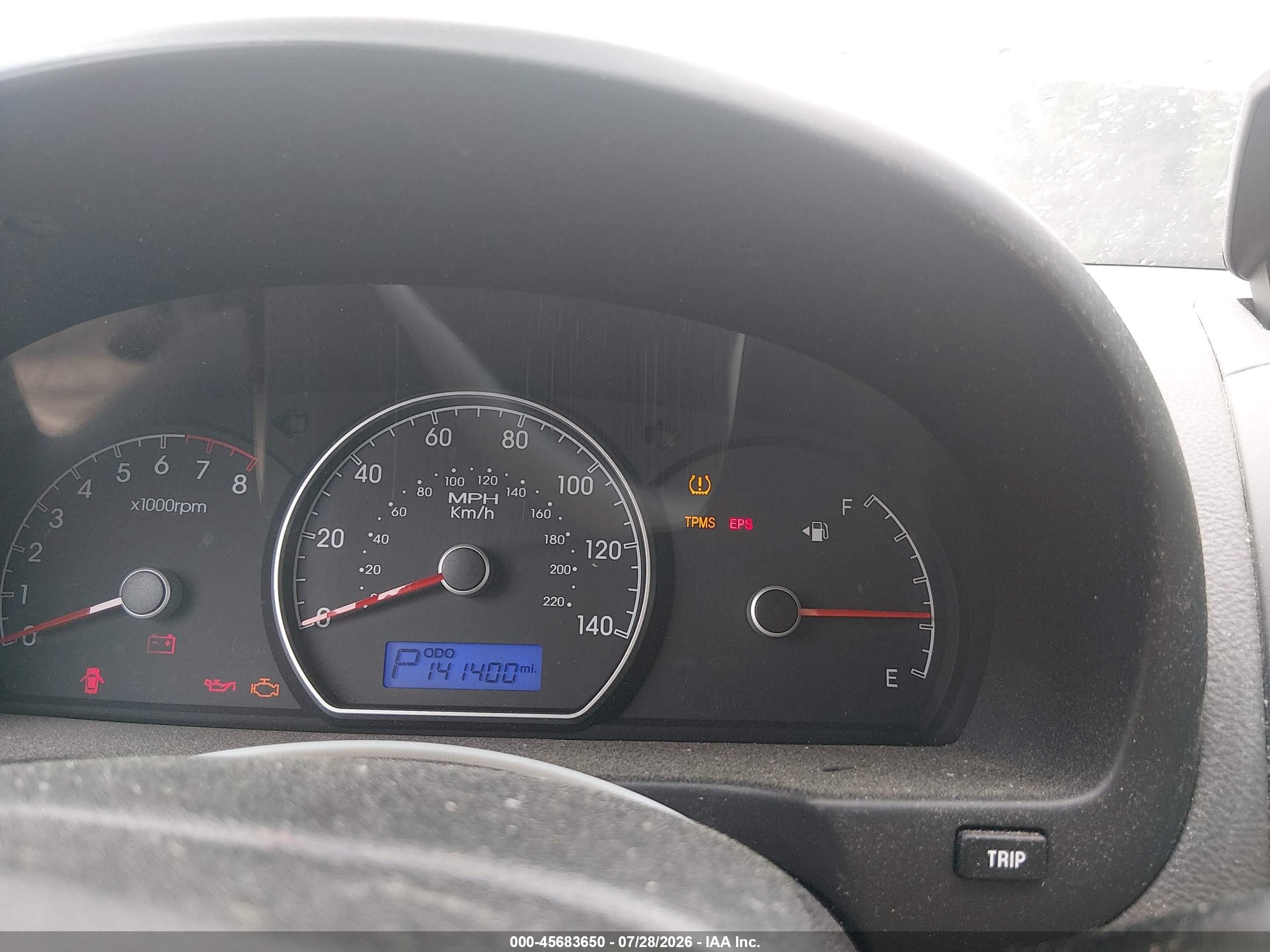 2009 Hyundai Elantra Gls White vin: KMHDU46D59U684102