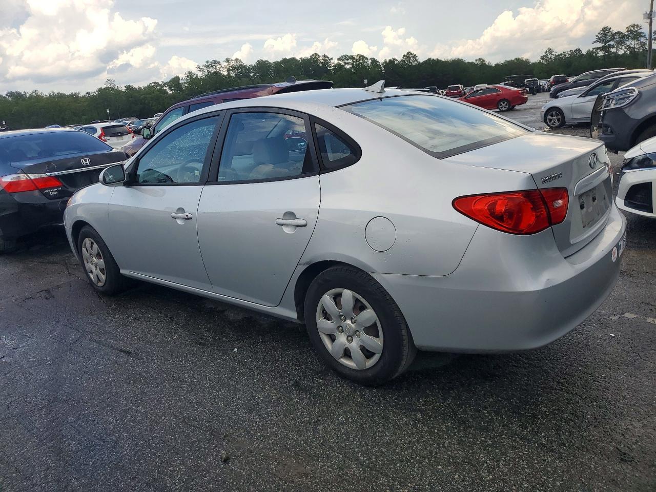 2009 Hyundai Elantra Gls Silver vin: KMHDU46D59U684133