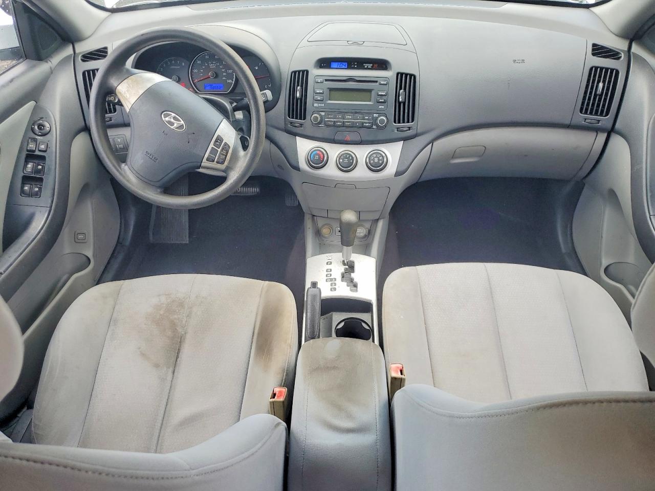 2009 Hyundai Elantra Gls Silver vin: KMHDU46D59U684133