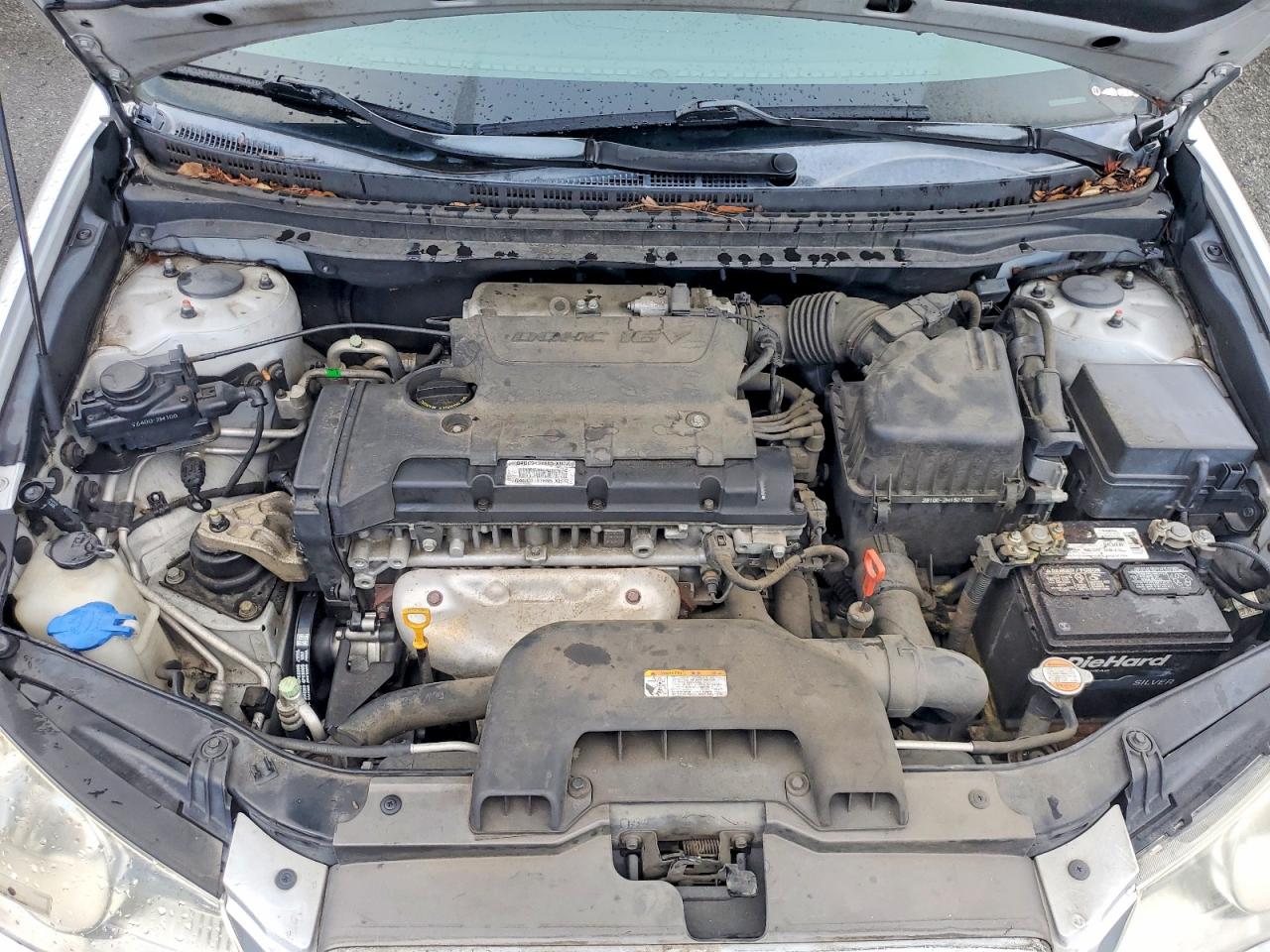 2009 Hyundai Elantra Gls Silver vin: KMHDU46D59U684133