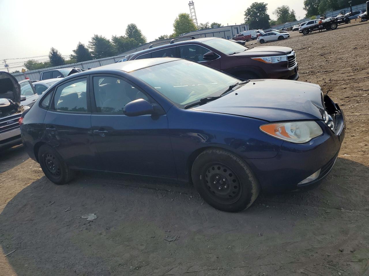 2010 Hyundai Elantra Gls Blue vin: KMHDU46D59U689669