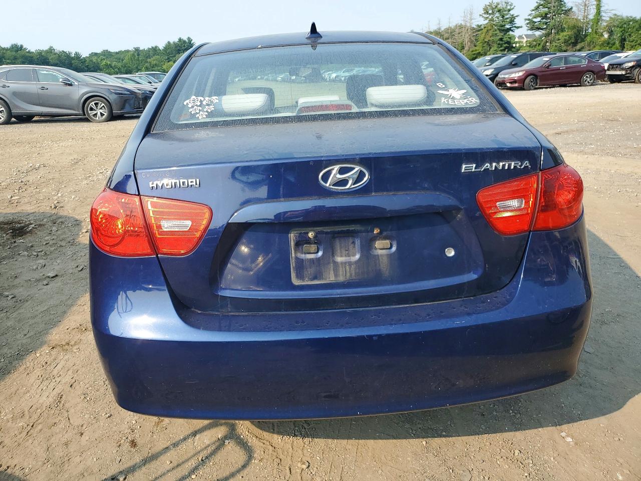 2010 Hyundai Elantra Gls Blue vin: KMHDU46D59U689669