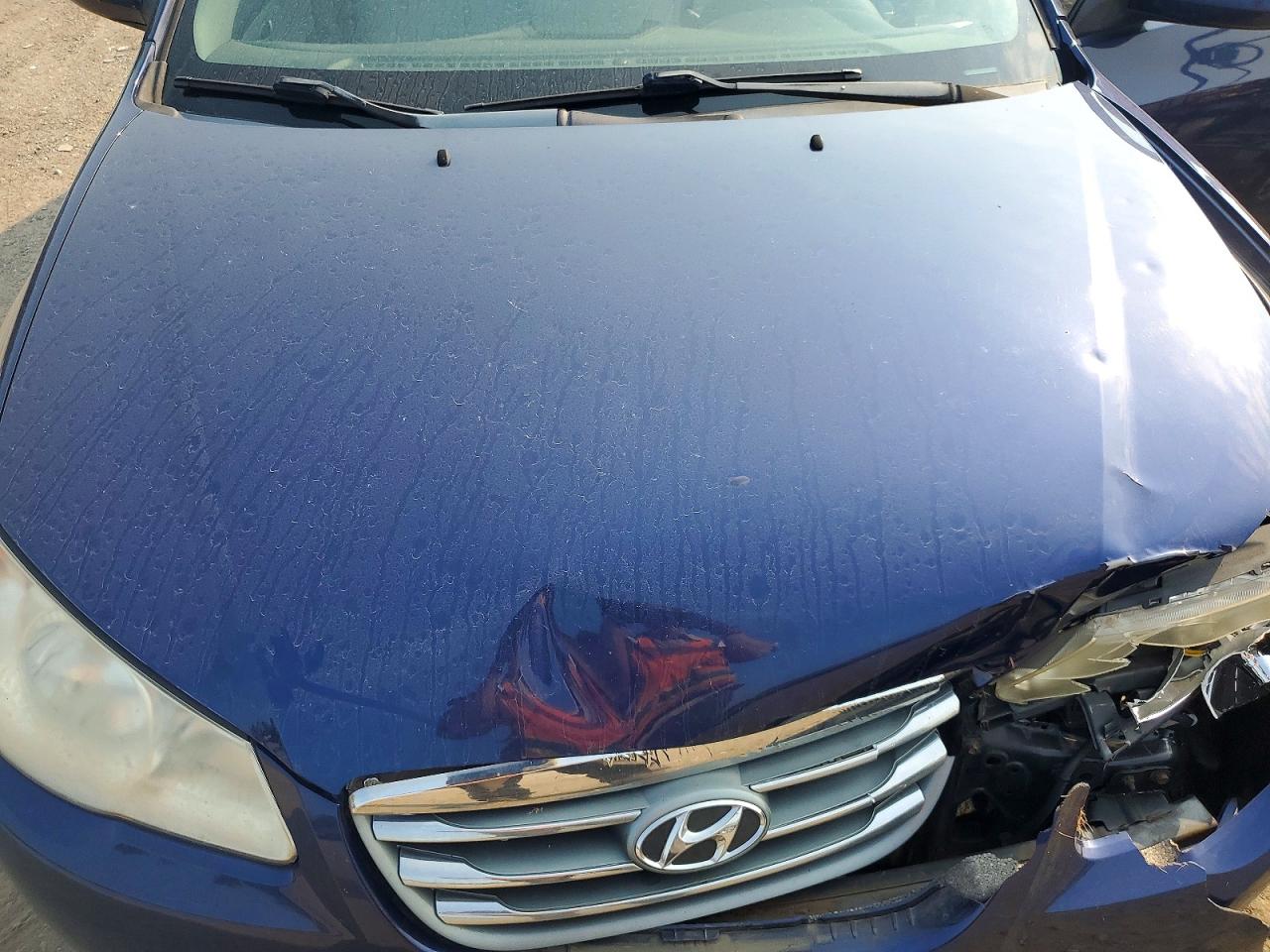 2010 Hyundai Elantra Gls Blue vin: KMHDU46D59U689669