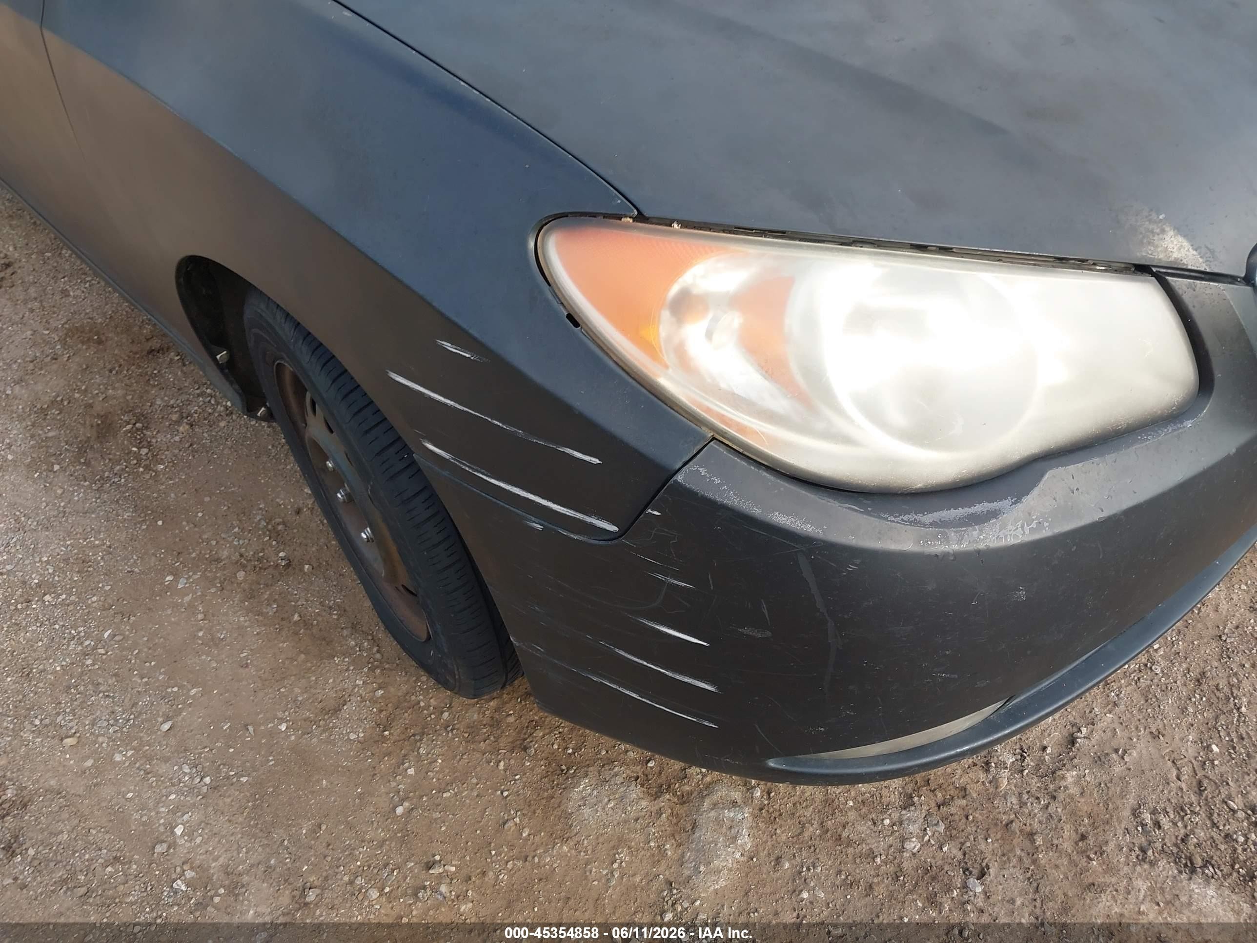 2009 Hyundai Elantra Gls Black vin: KMHDU46D59U720340